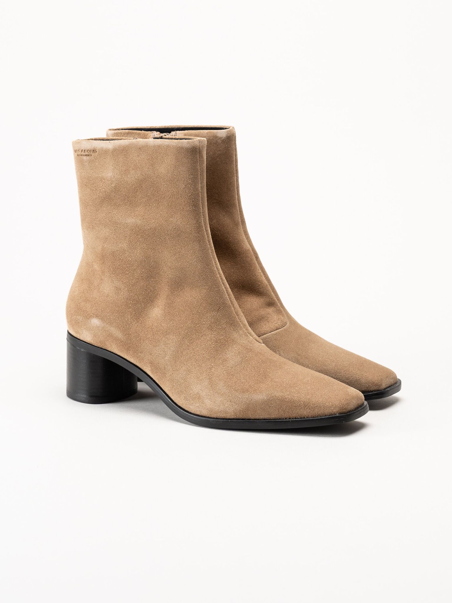 Vagabond - Fay - Beige boots i mocka