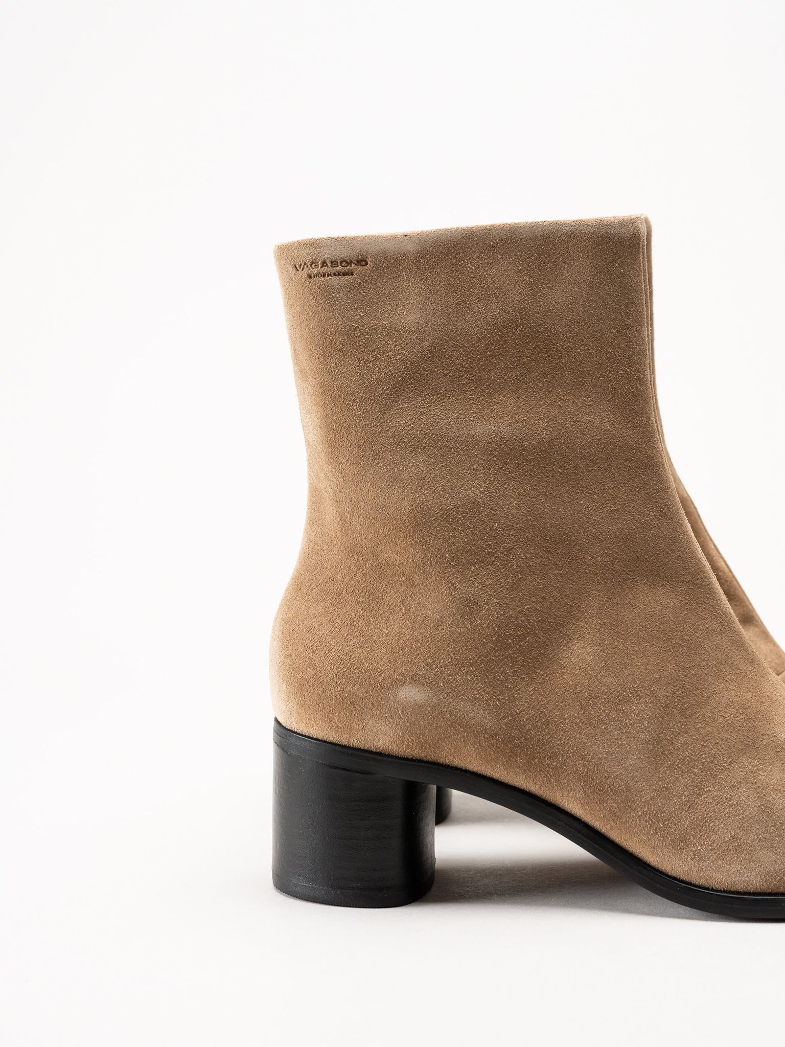 Vagabond - Fay - Beige boots i mocka
