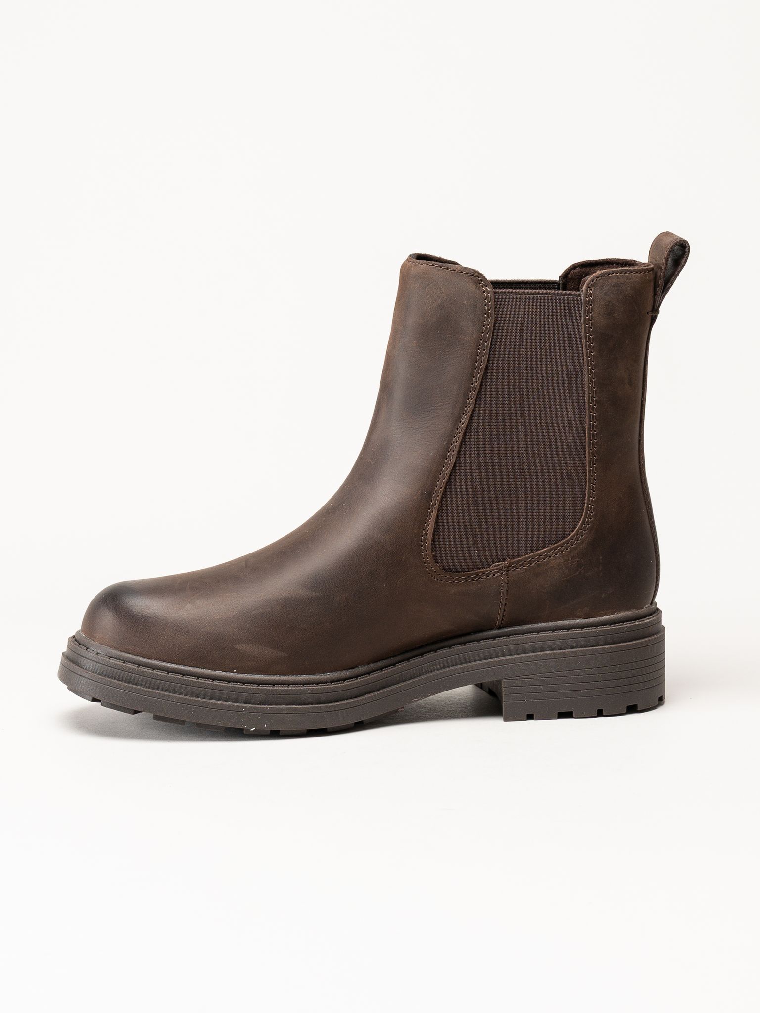Clarks - Orinoco3 Top - Mörkbruna boots