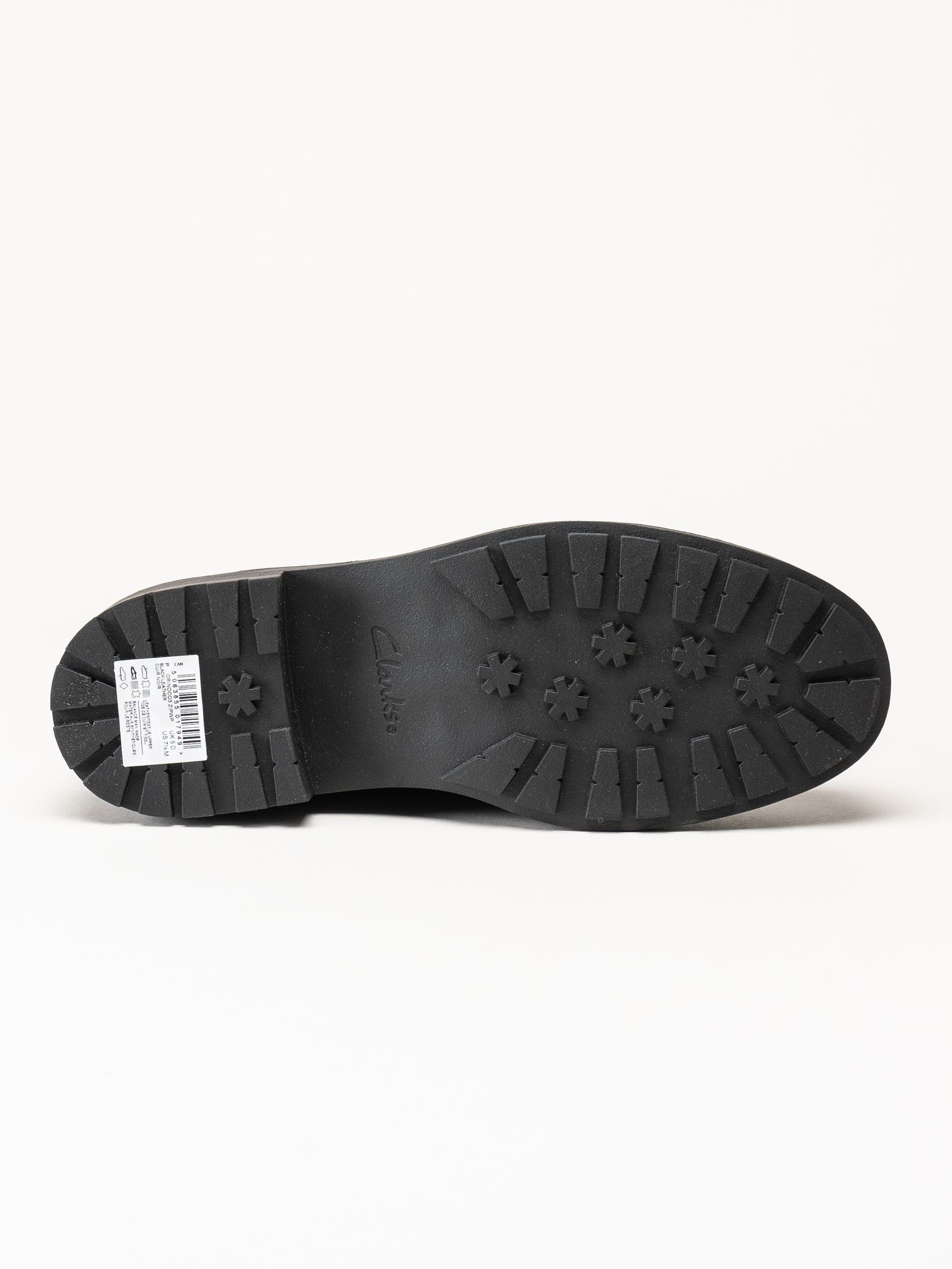 Clarks - Orinoco3 Zip - Svarta boots
