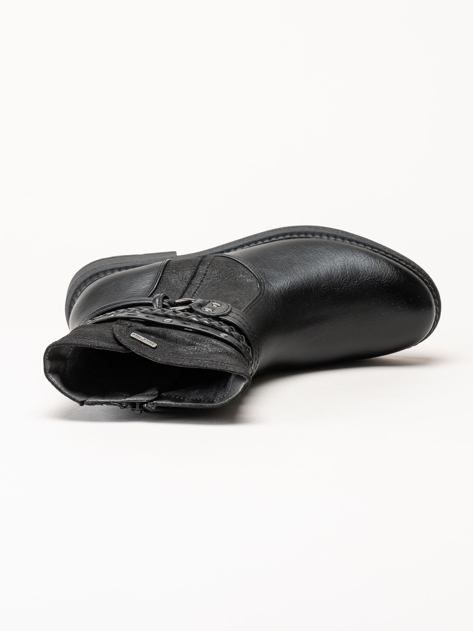 Jana - Svarta fodrade boots