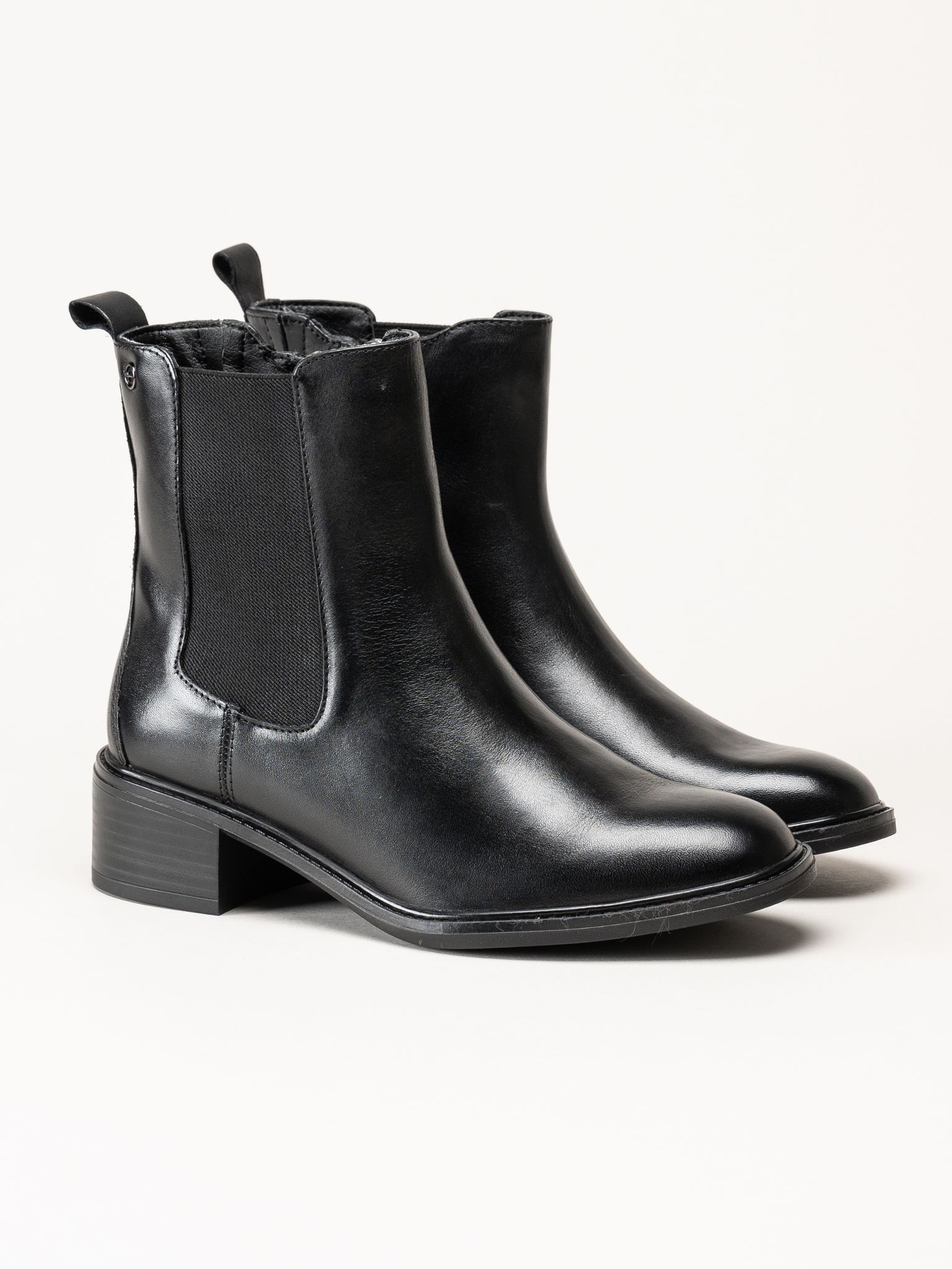 Tamaris - Wide fit - Svarta boots