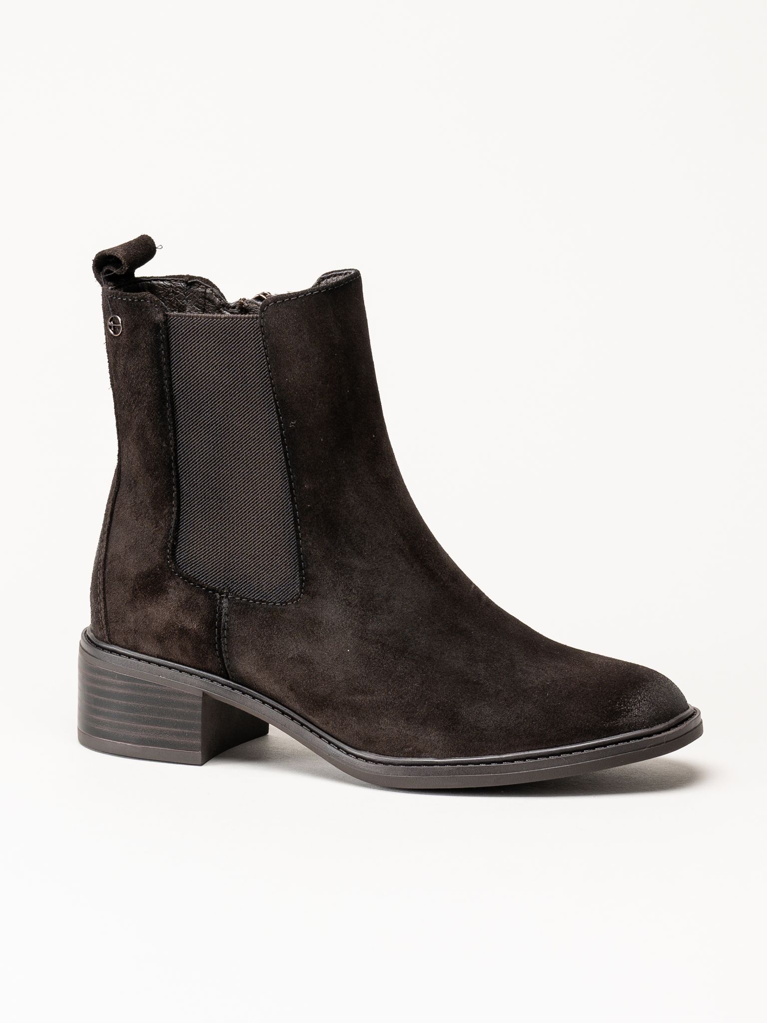 Tamaris - Wide fit - Mörkbruna boots