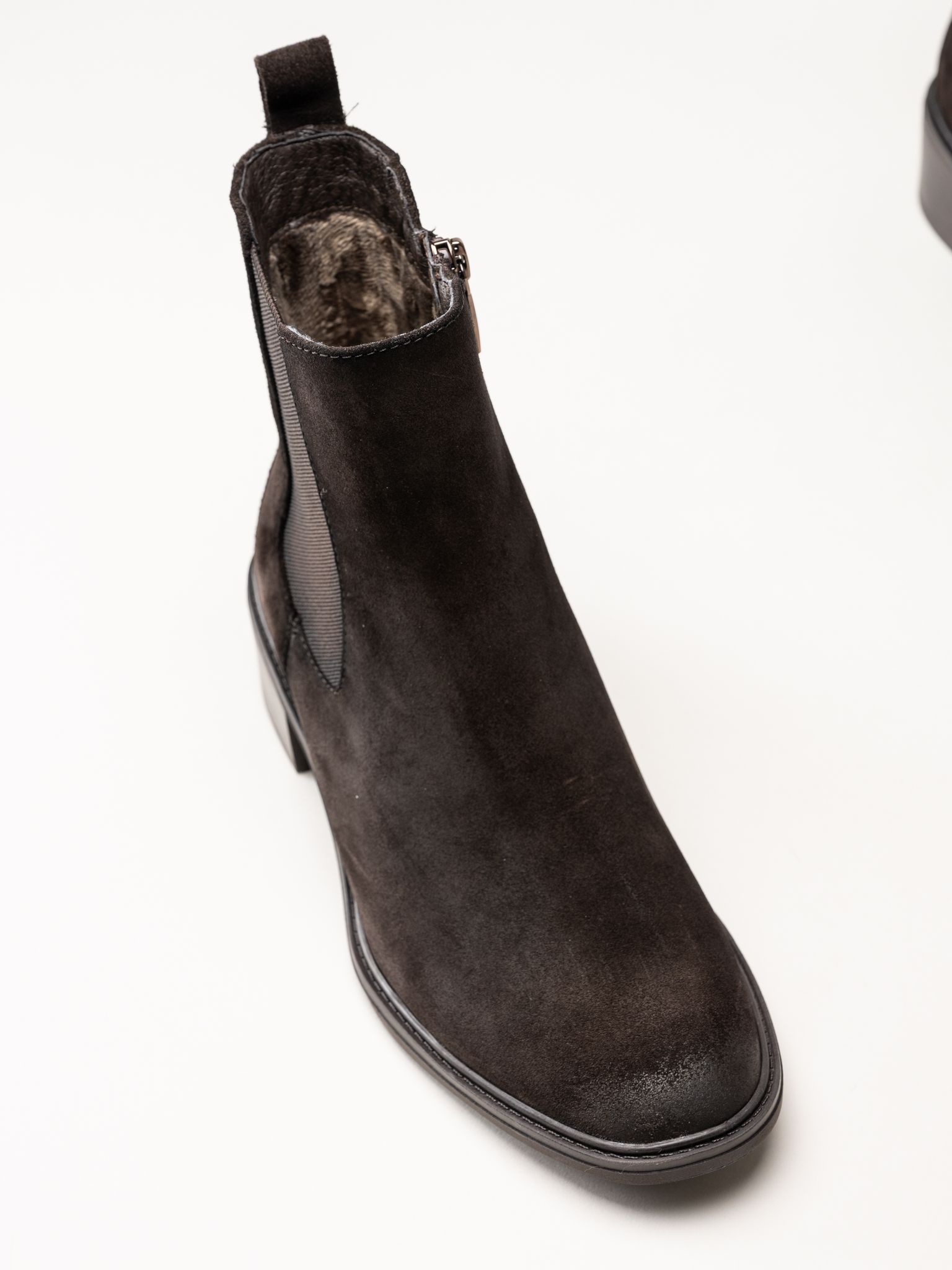 Tamaris - Wide fit - Mörkbruna boots