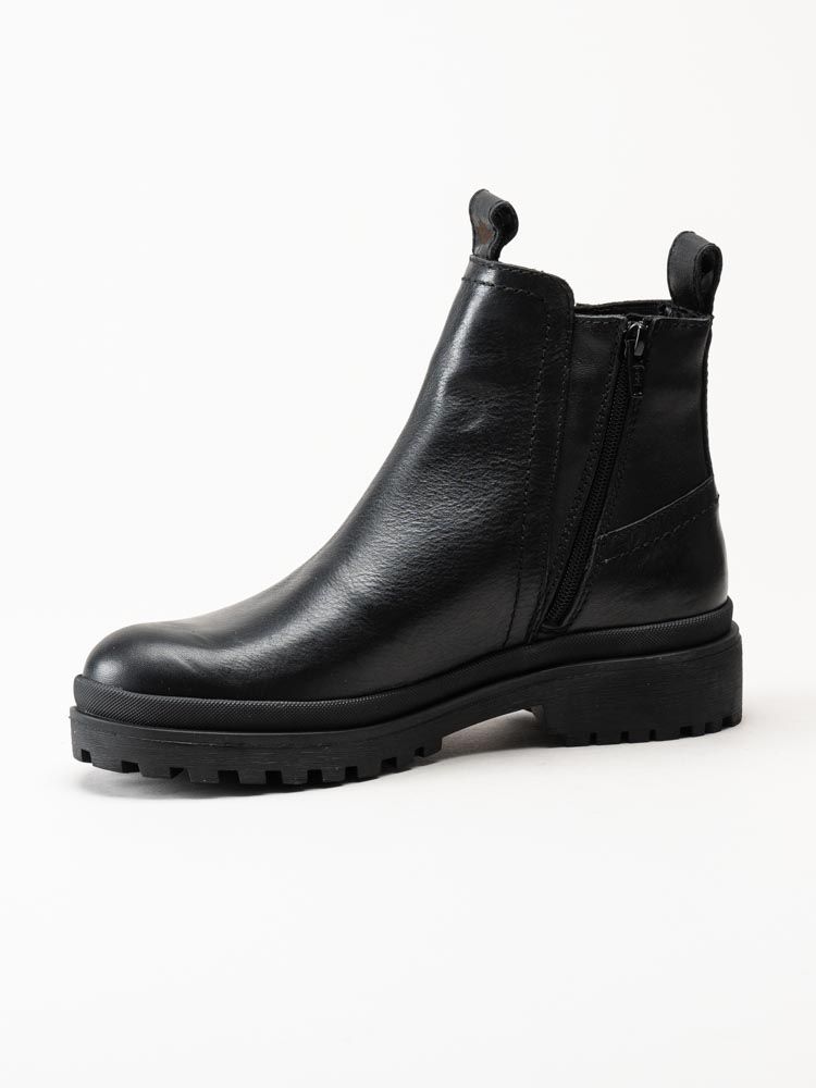 Canada Snow - Mount Verdi - Svarta fodrade chelsea boots