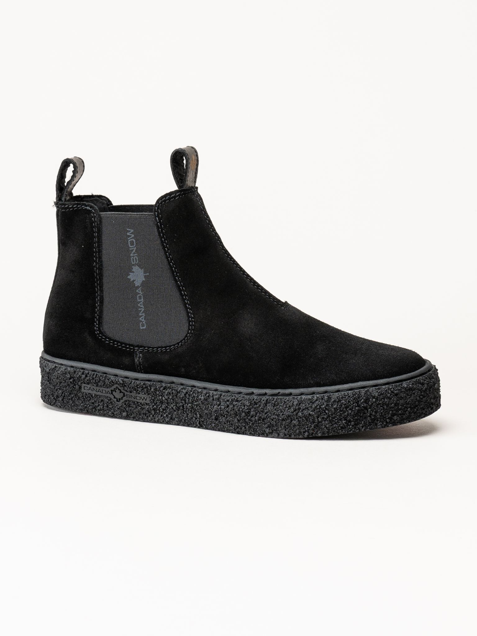 Canada Snow - Mount Verm - Svarta ullfodrade boots