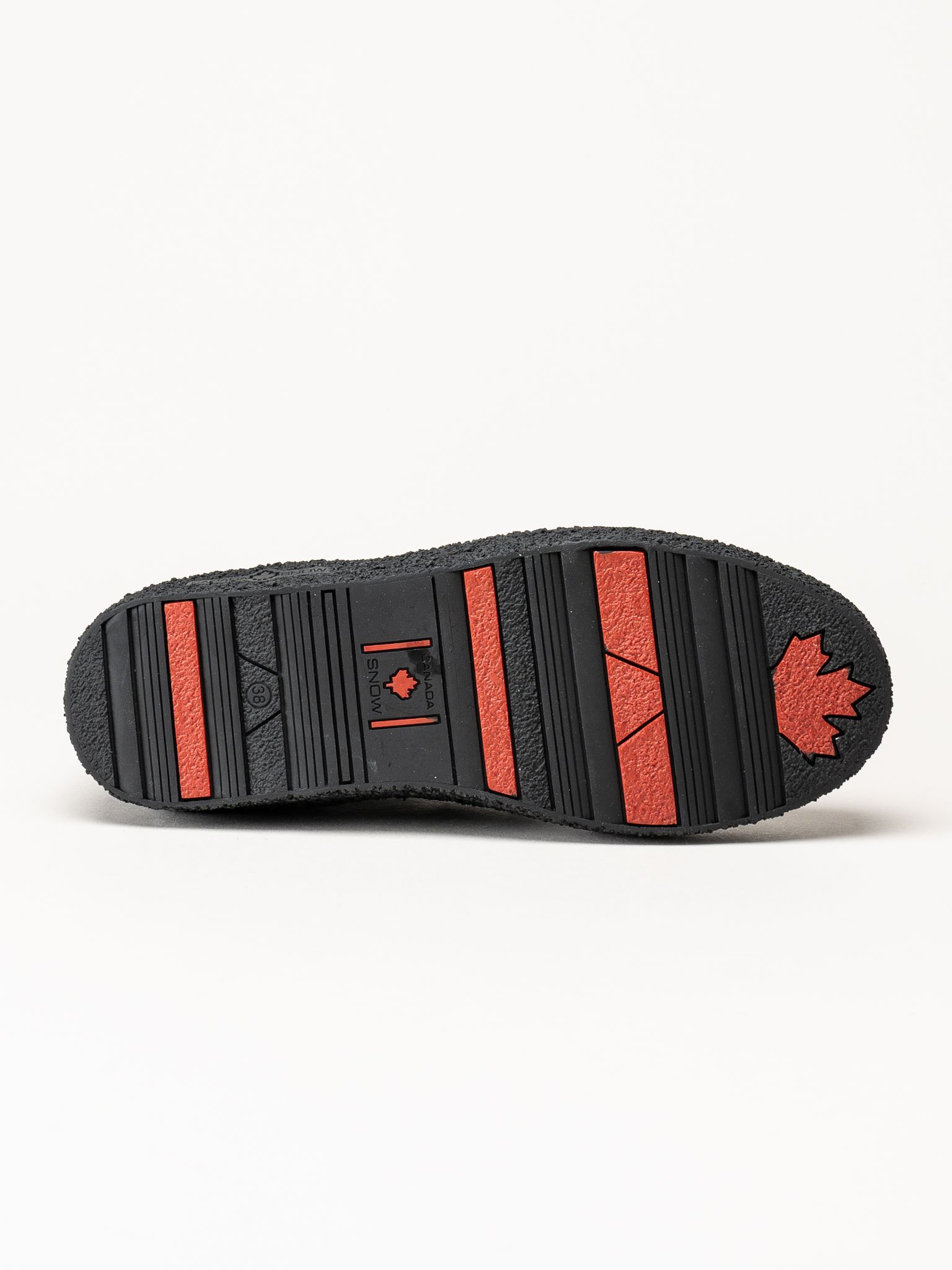 Canada Snow - Mount Verm - Svarta ullfodrade boots