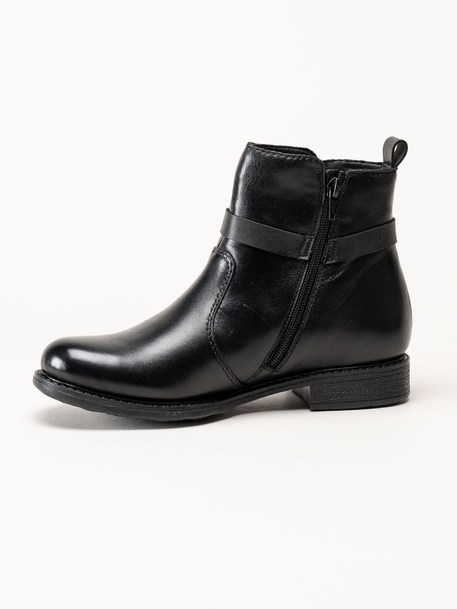 Rieker - Svarta fodrade boots