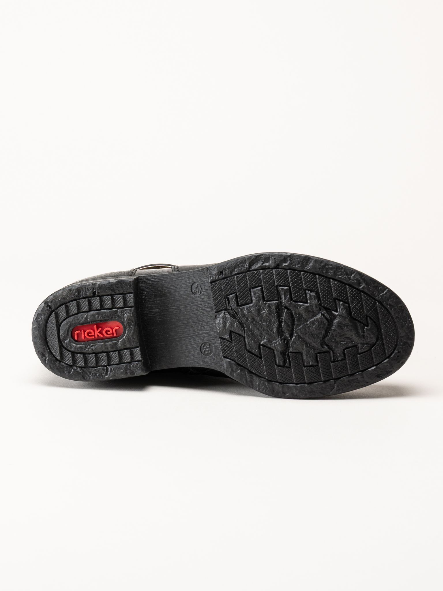 Rieker - Svarta fodrade boots