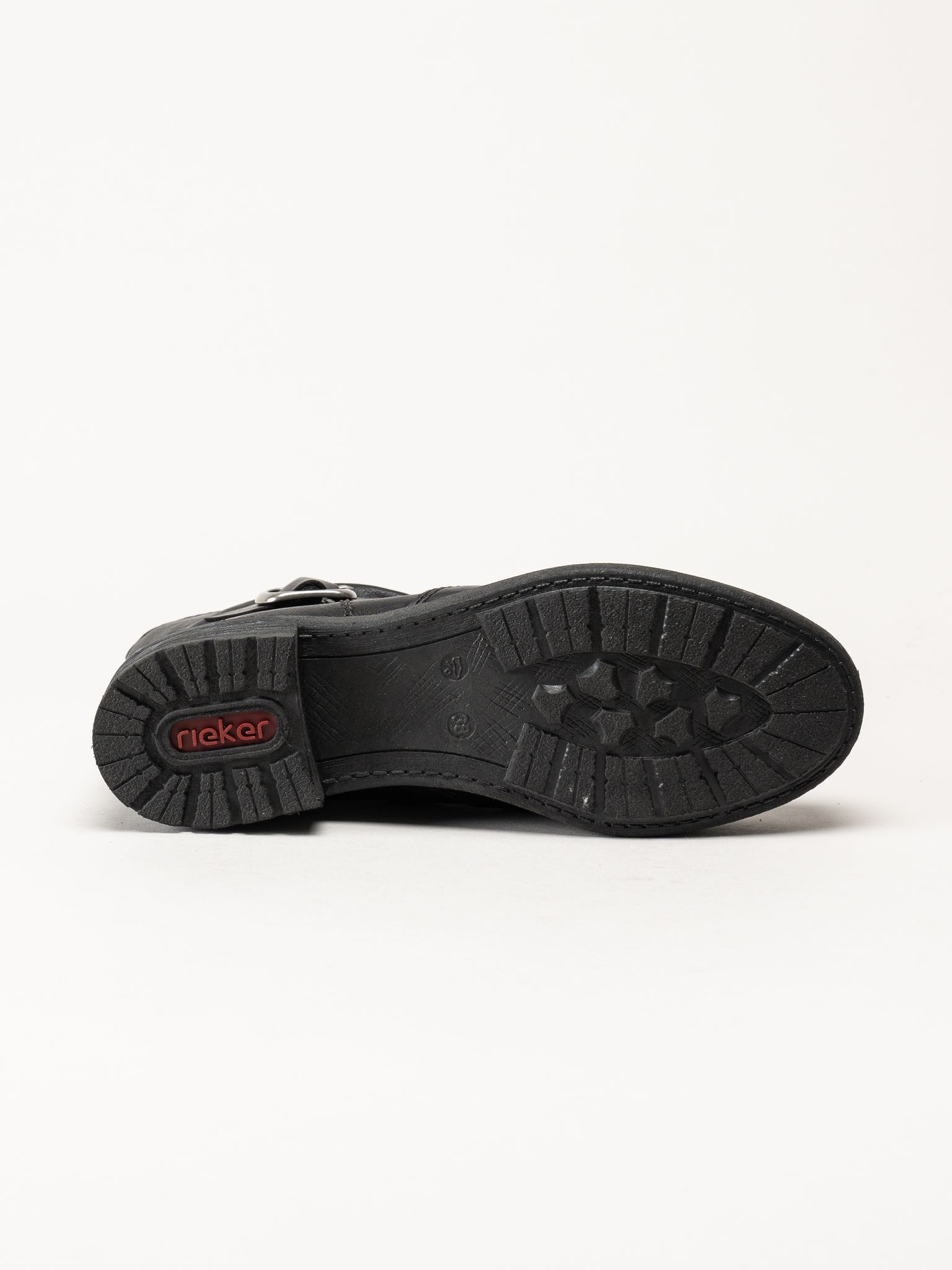 Rieker - Svarta fodrade boots