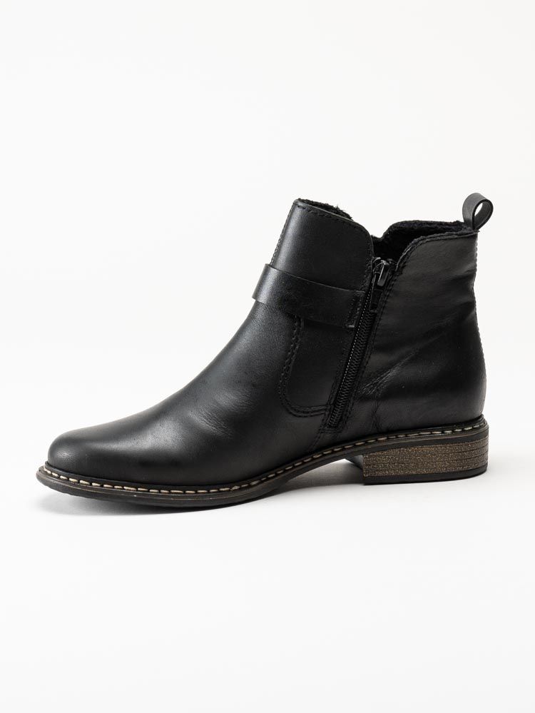 Rieker - Svarta jordpurboots
