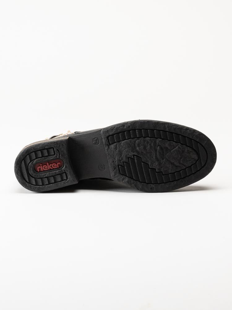 Rieker - Svarta jordpurboots