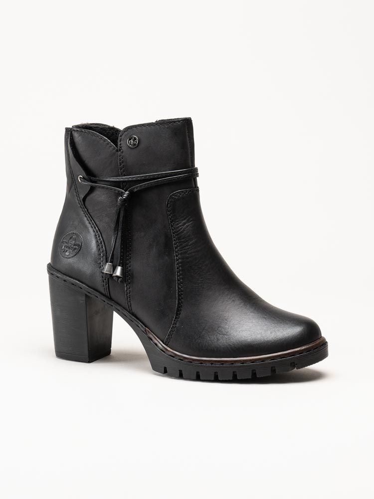 Rieker - Svarta klackboots