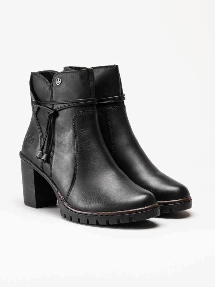 Rieker - Svarta klackboots