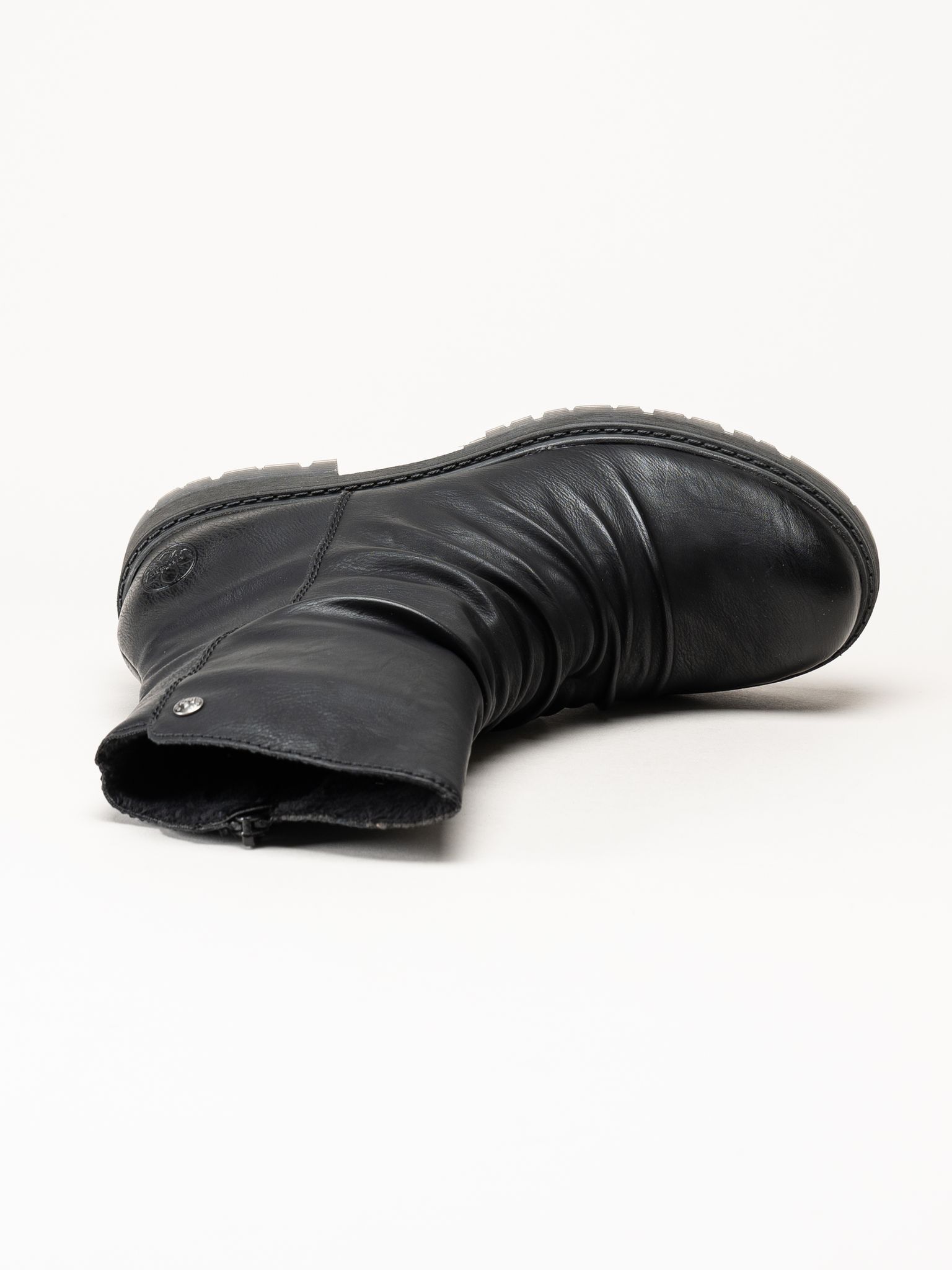 Rieker - Svarta fodrade boots