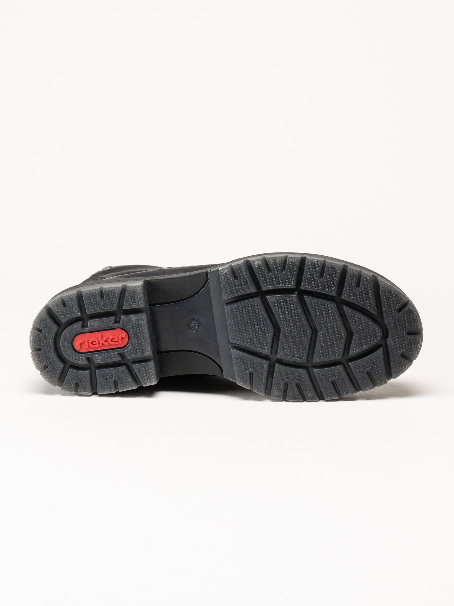 Rieker - Svarta fodrade boots