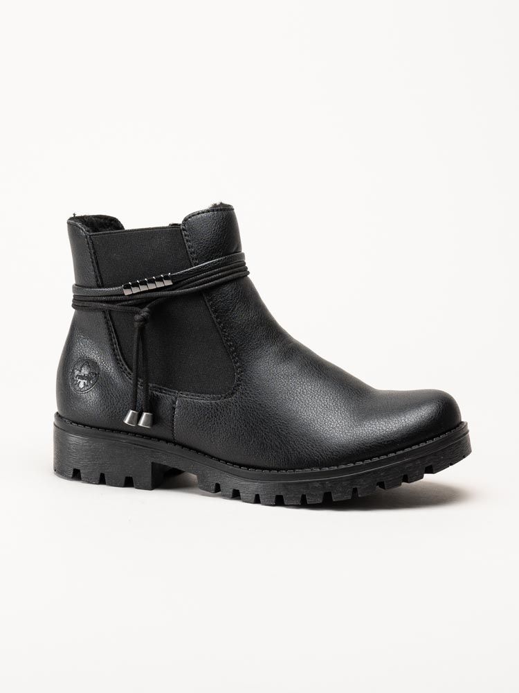 Rieker - Svarta chelsea boots