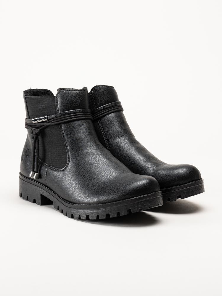 Rieker - Svarta chelsea boots