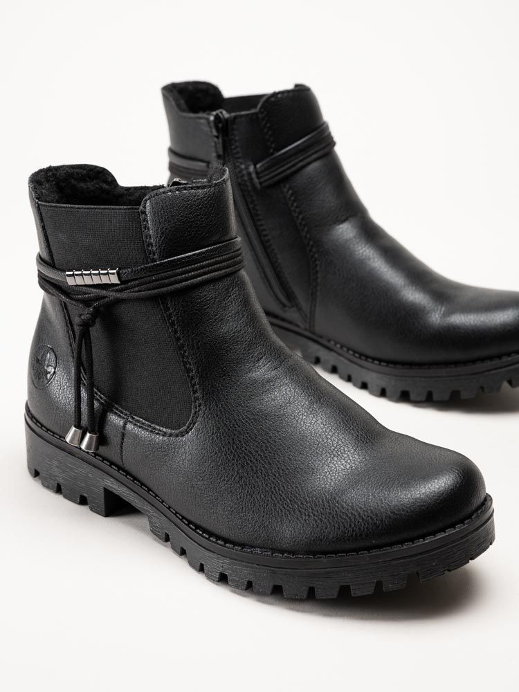 Rieker - Svarta chelsea boots