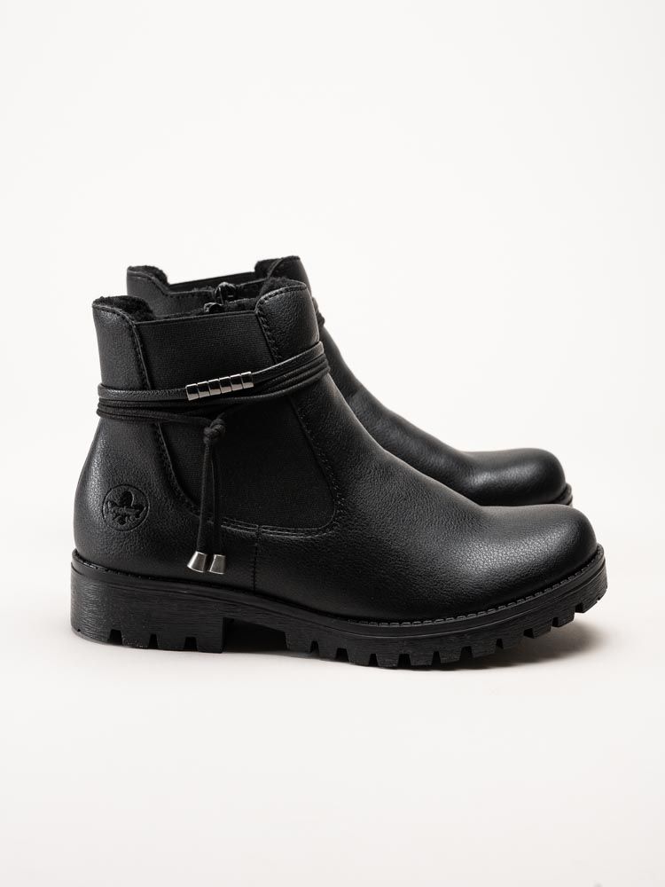 Rieker - Svarta chelsea boots
