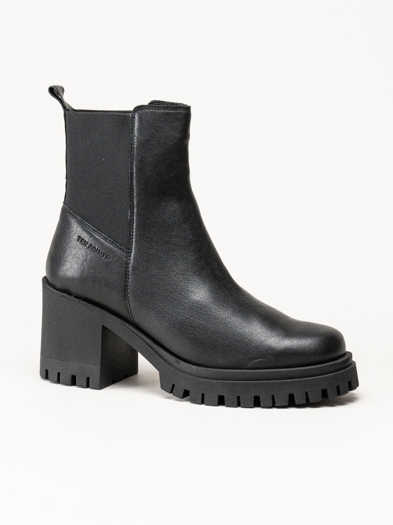 Ten Points - Ylva - Svarta skinnboots