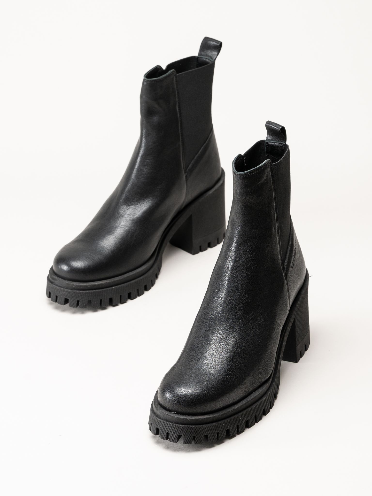 Ten Points - Ylva - Svarta skinnboots