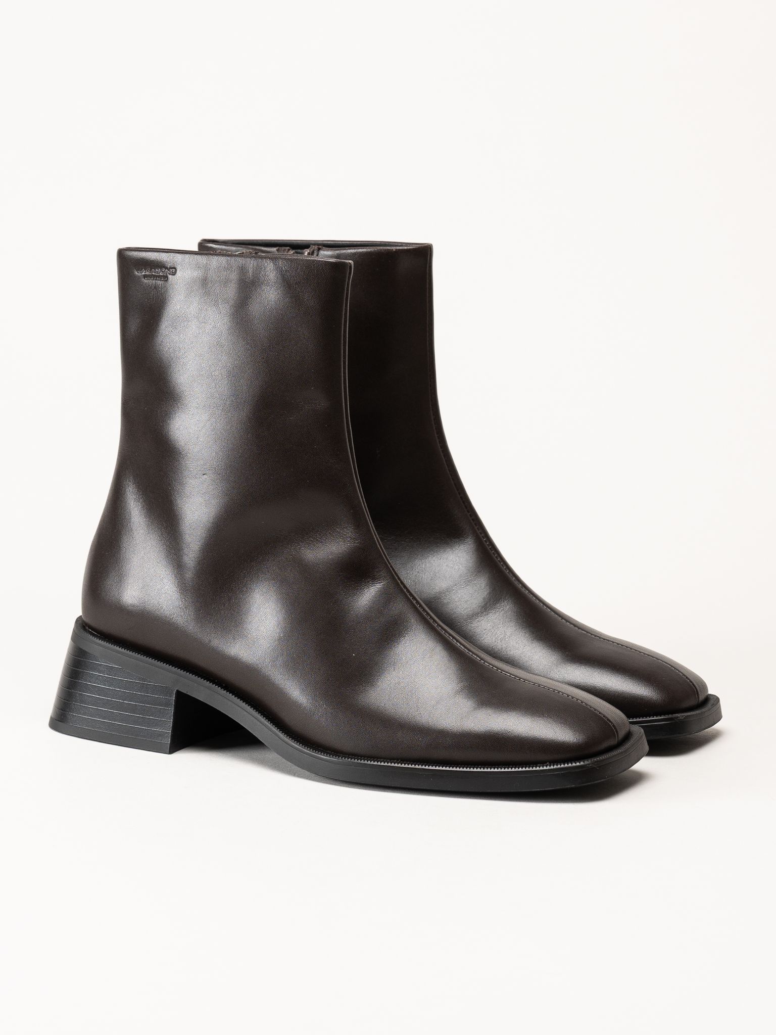 Vagabond - Blanca - Mörkbruna boots