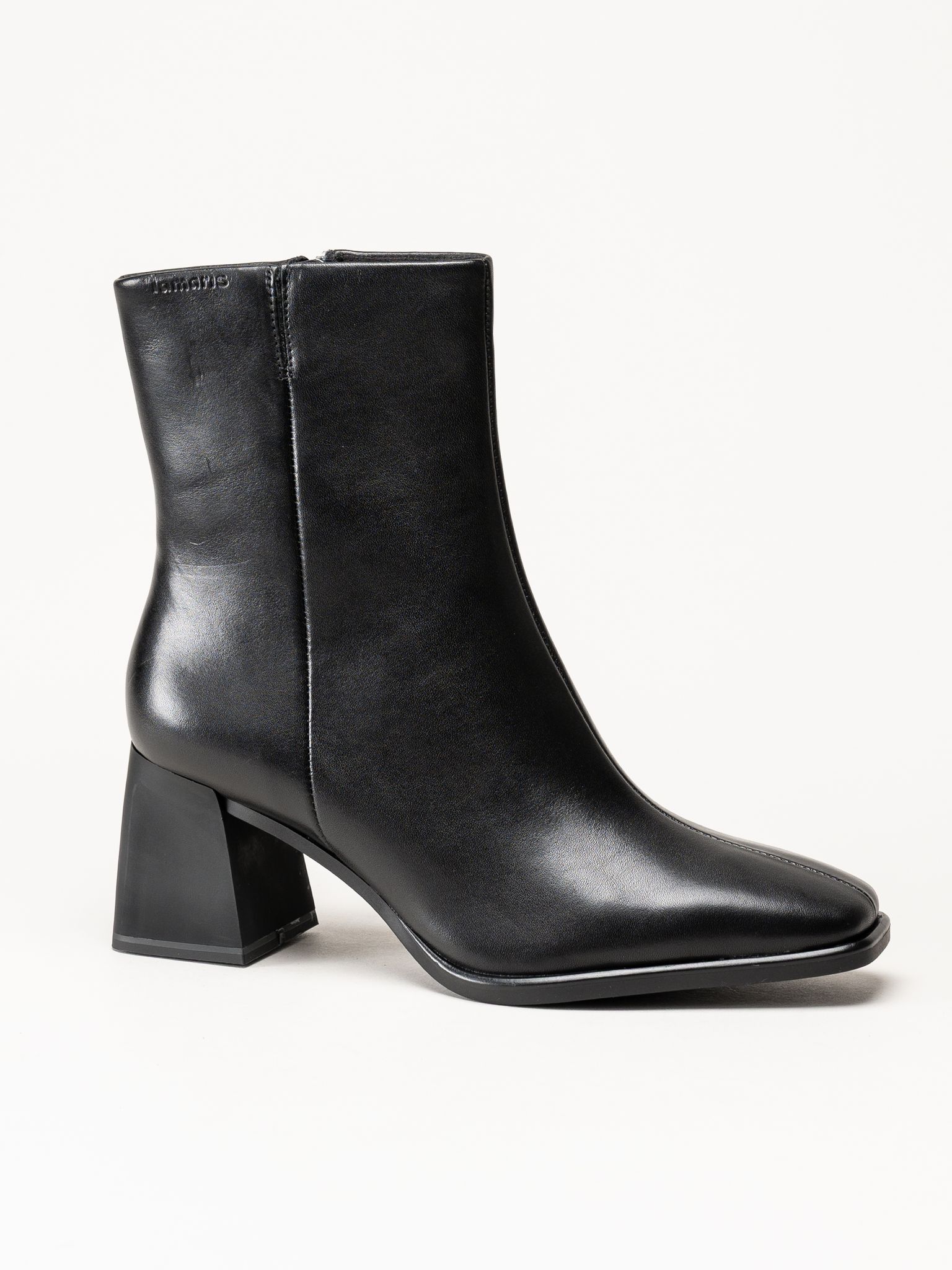 Tamaris - Svarta skinnboots