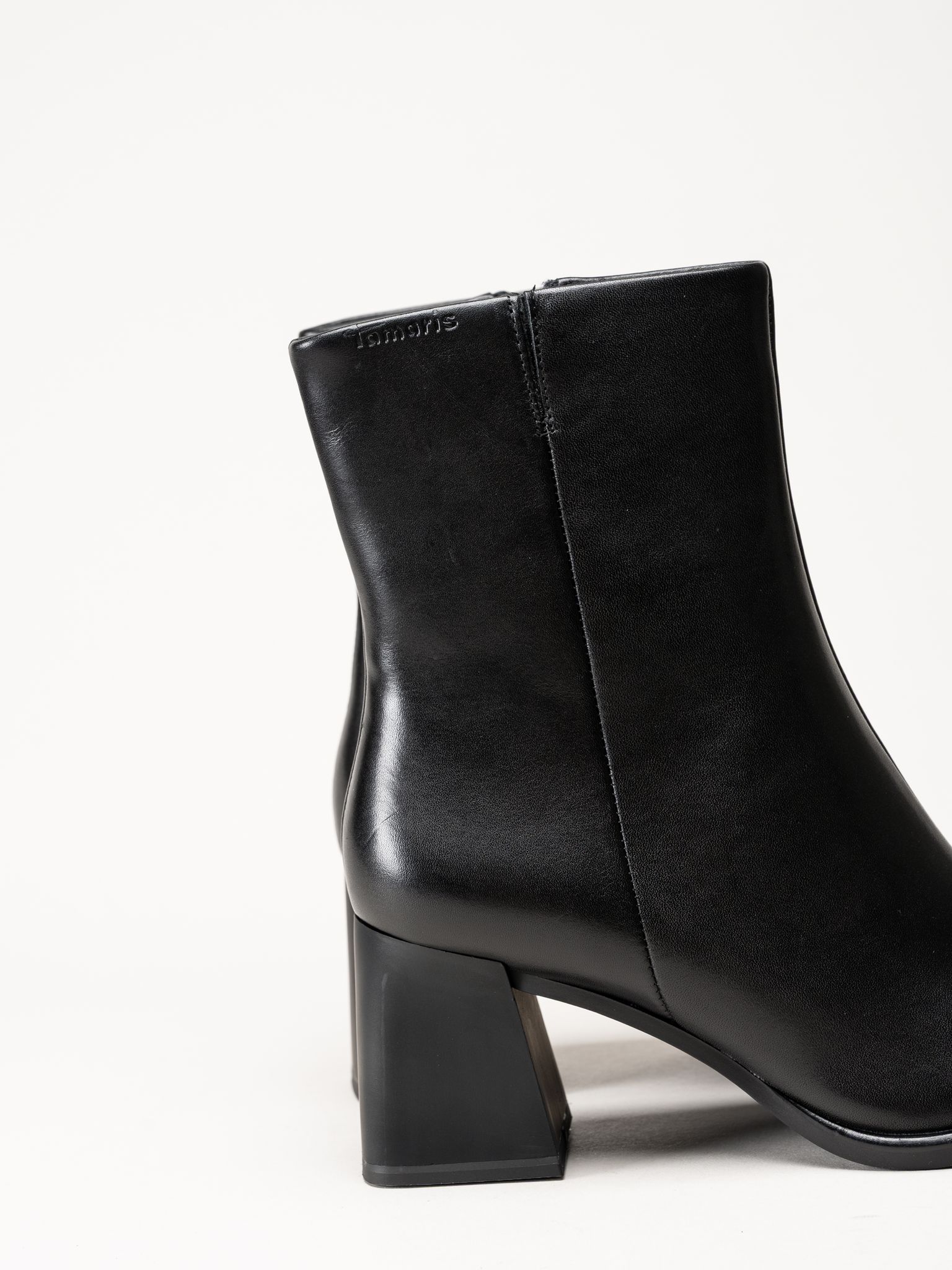 Tamaris - Svarta skinnboots