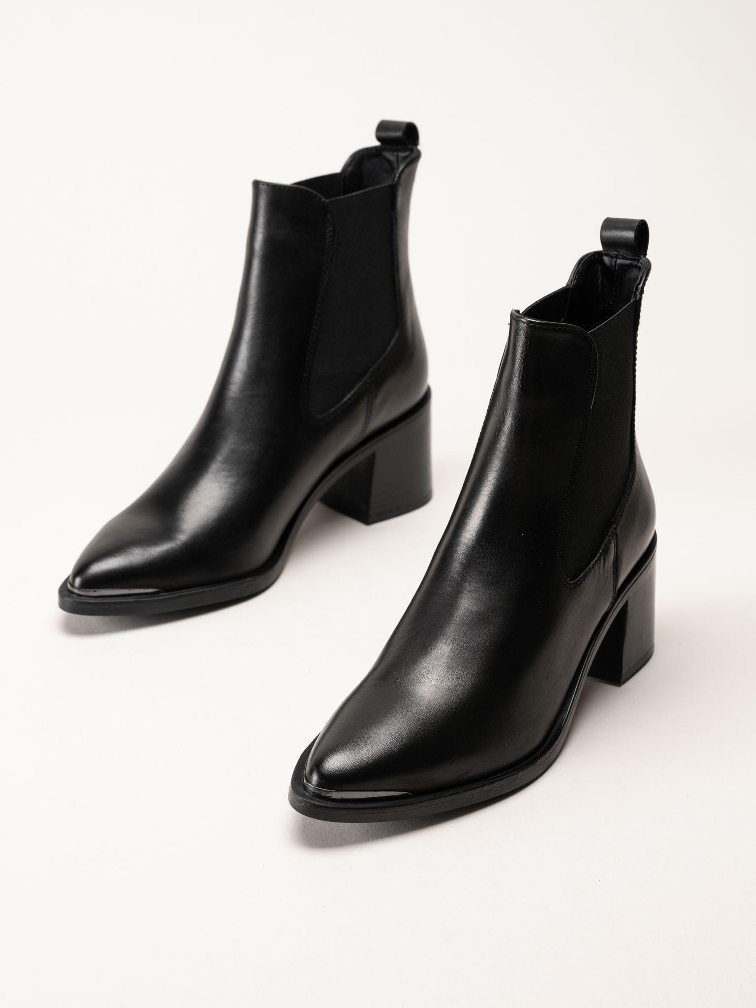 Tamaris - Svarta skinnboots