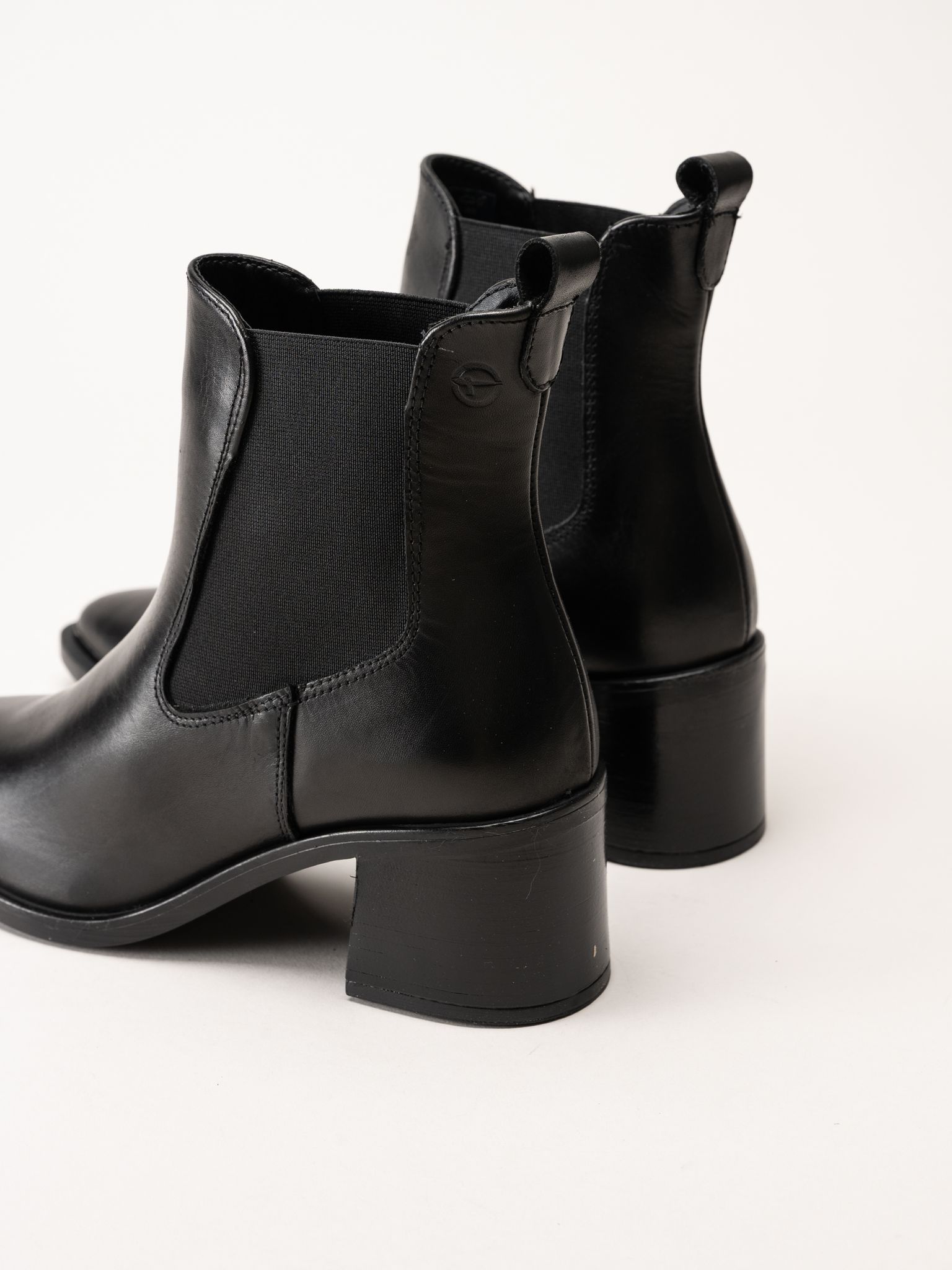 Tamaris - Svarta skinnboots
