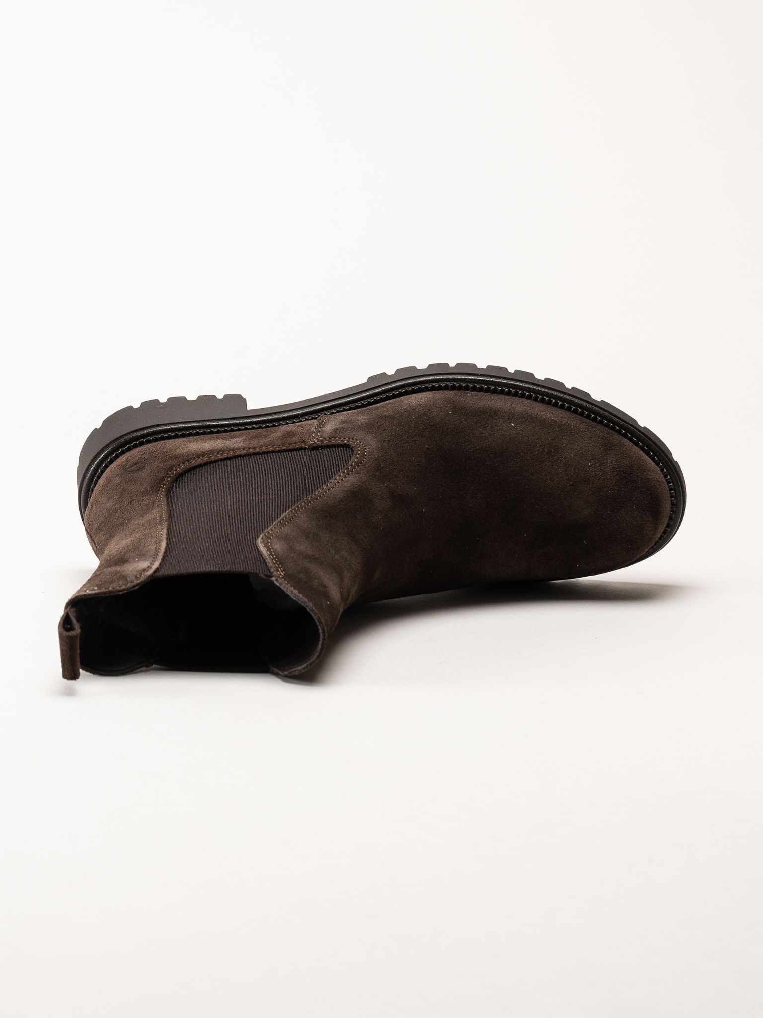 Tamaris - Mörkbruna chelsea boots