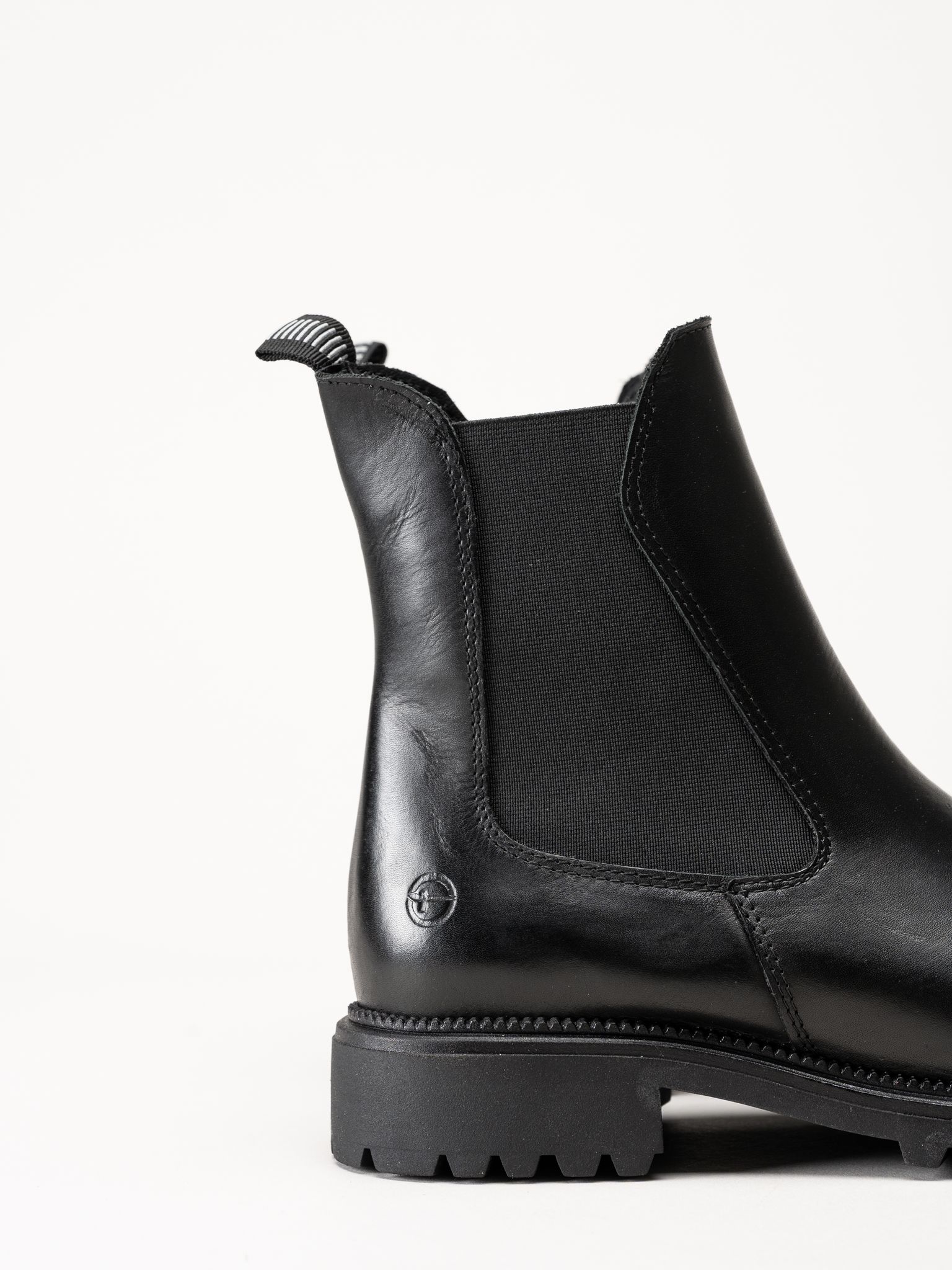 Tamaris - Svarta chelsea boots