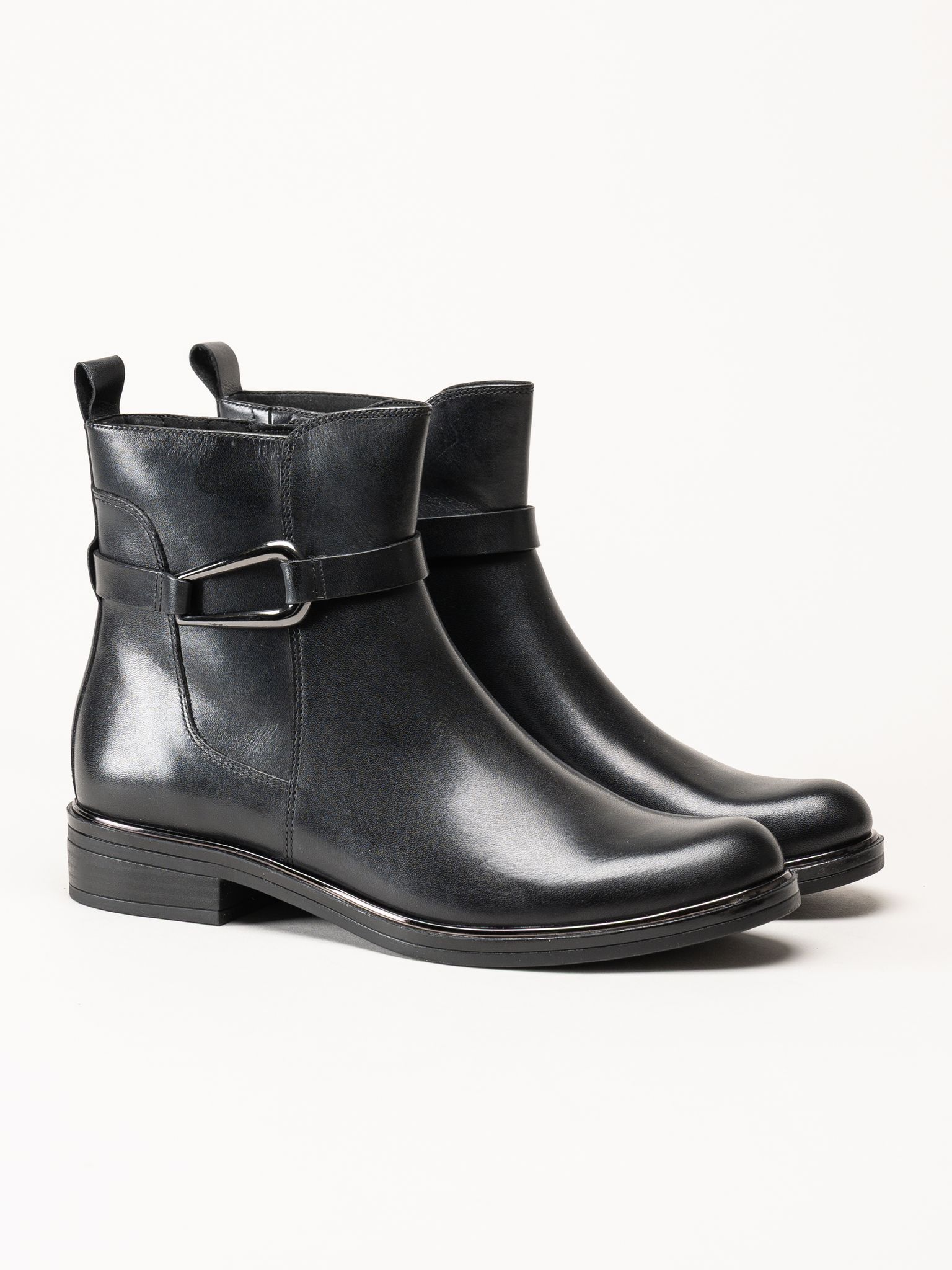 Caprice - Svarta jodphur boots