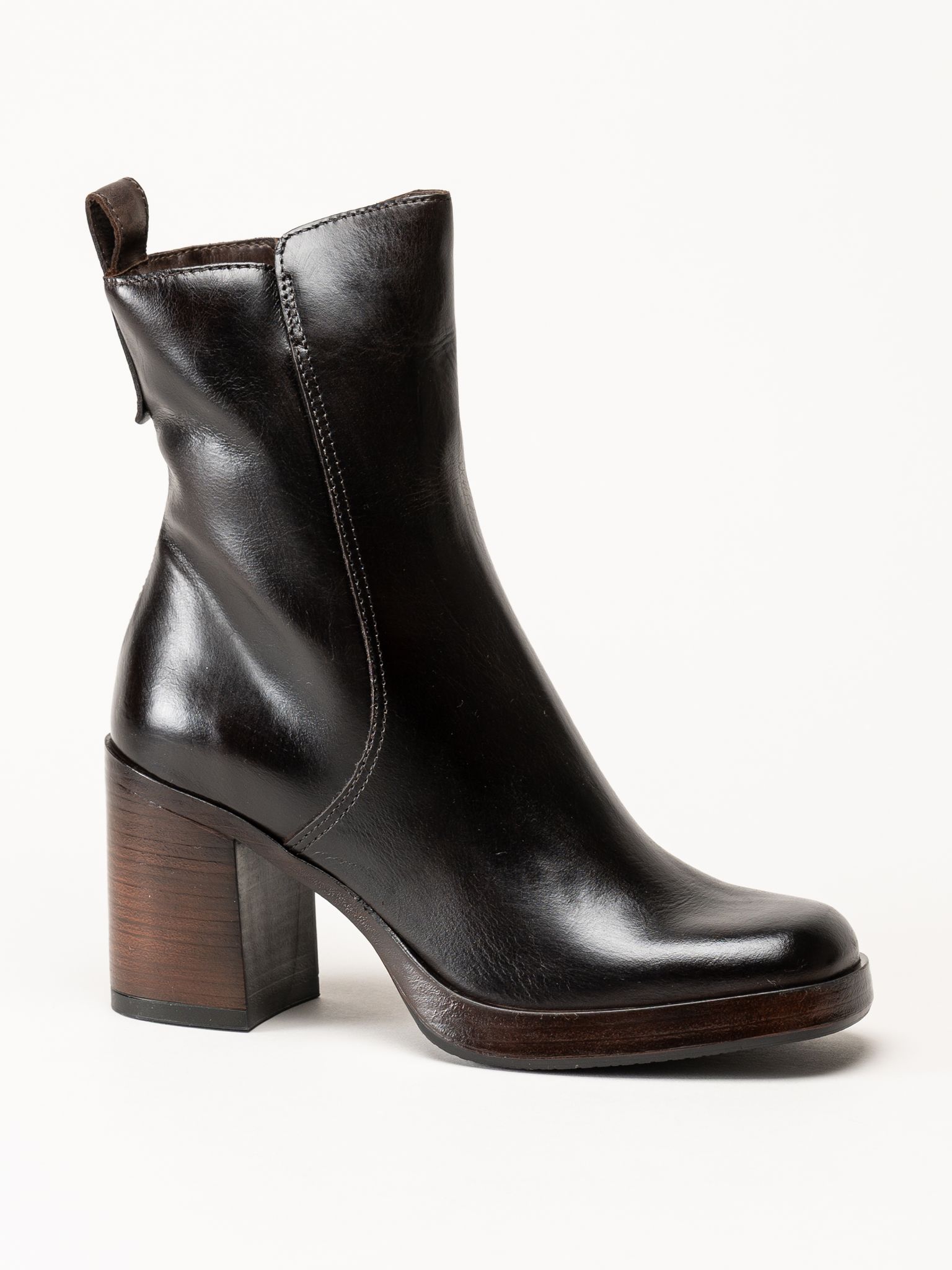 Mjus - Mörkbruna boots