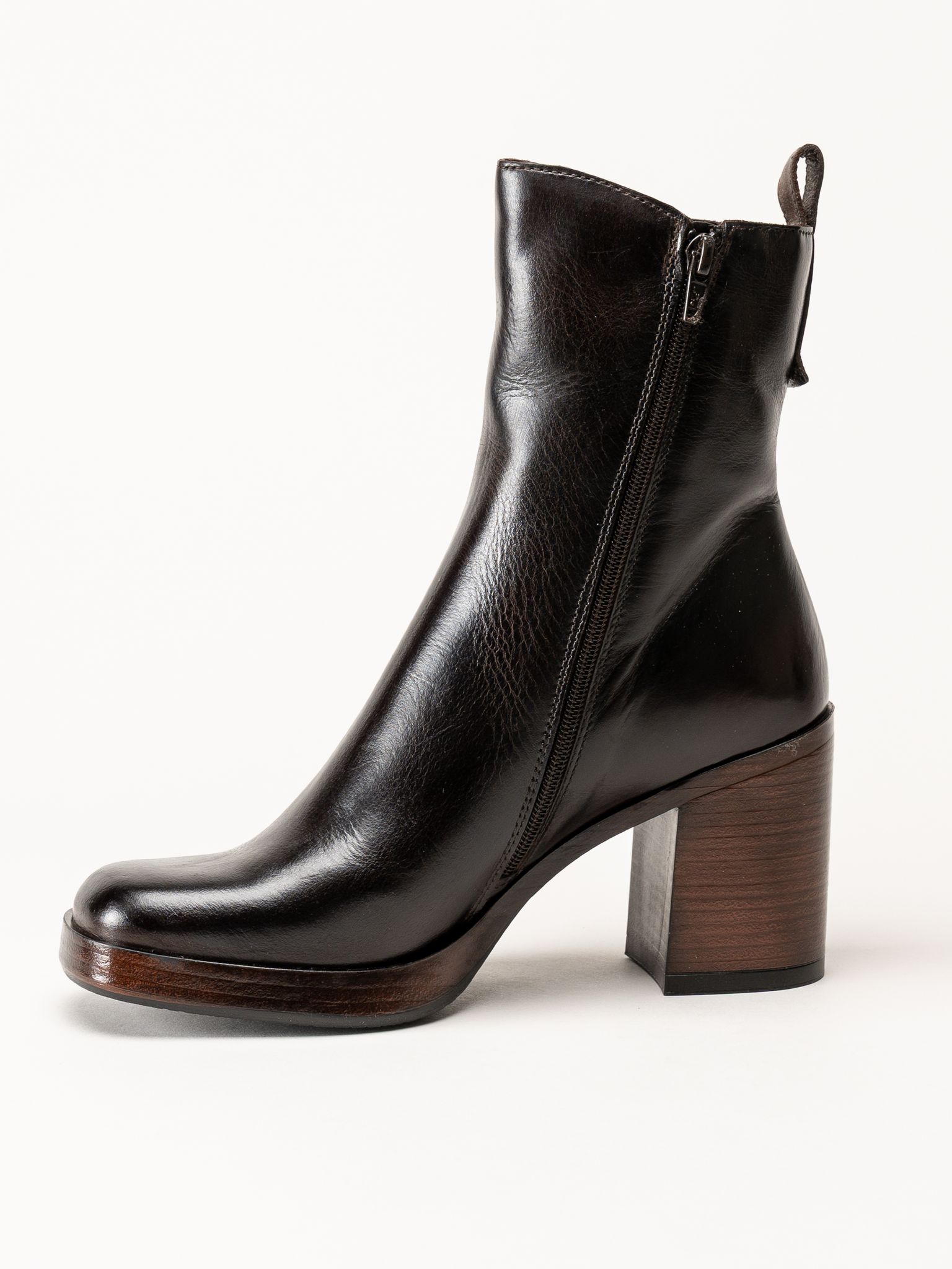 Mjus - Mörkbruna boots