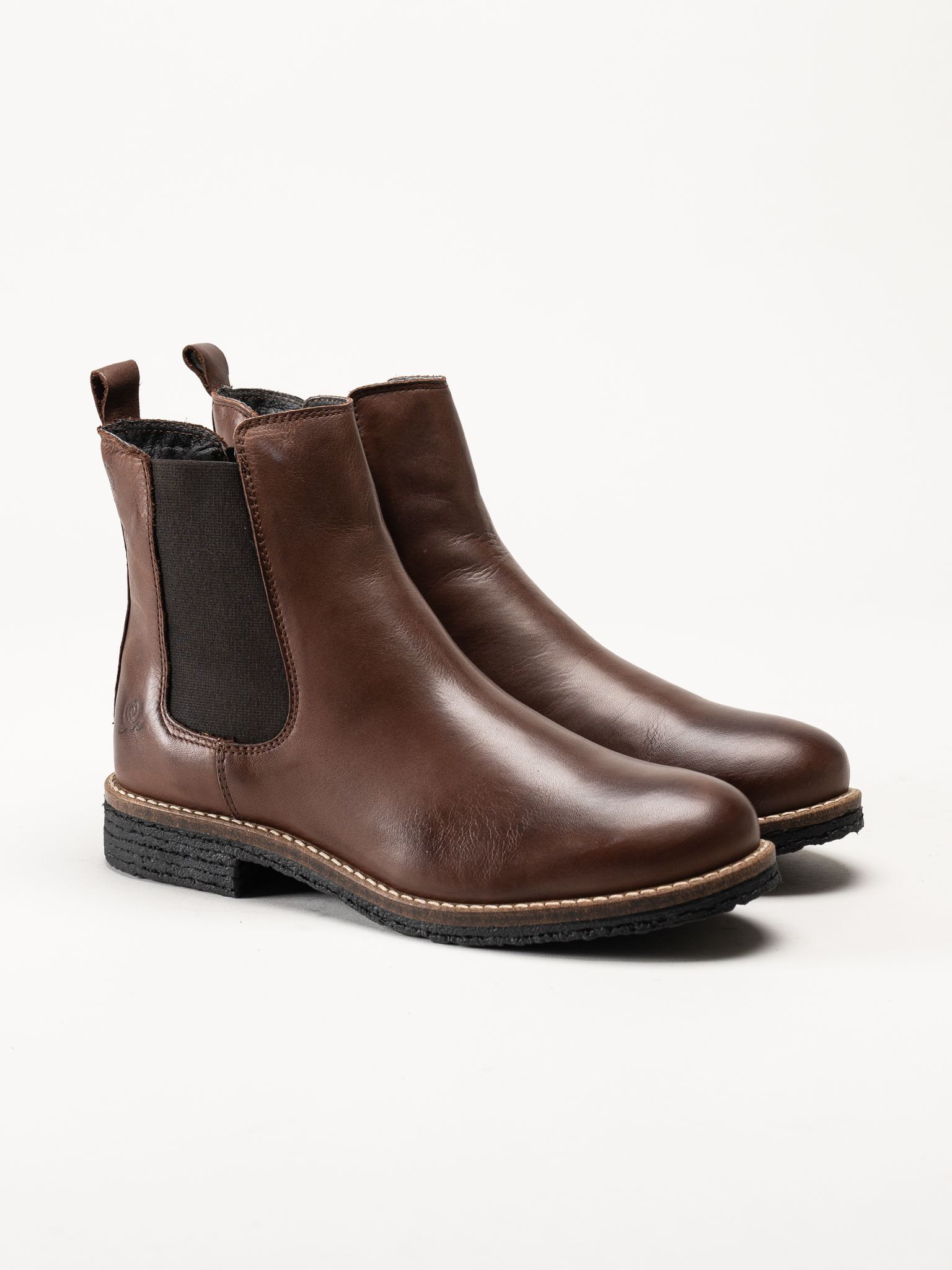 Rosa Negra - Mörkbruna chelsea boots