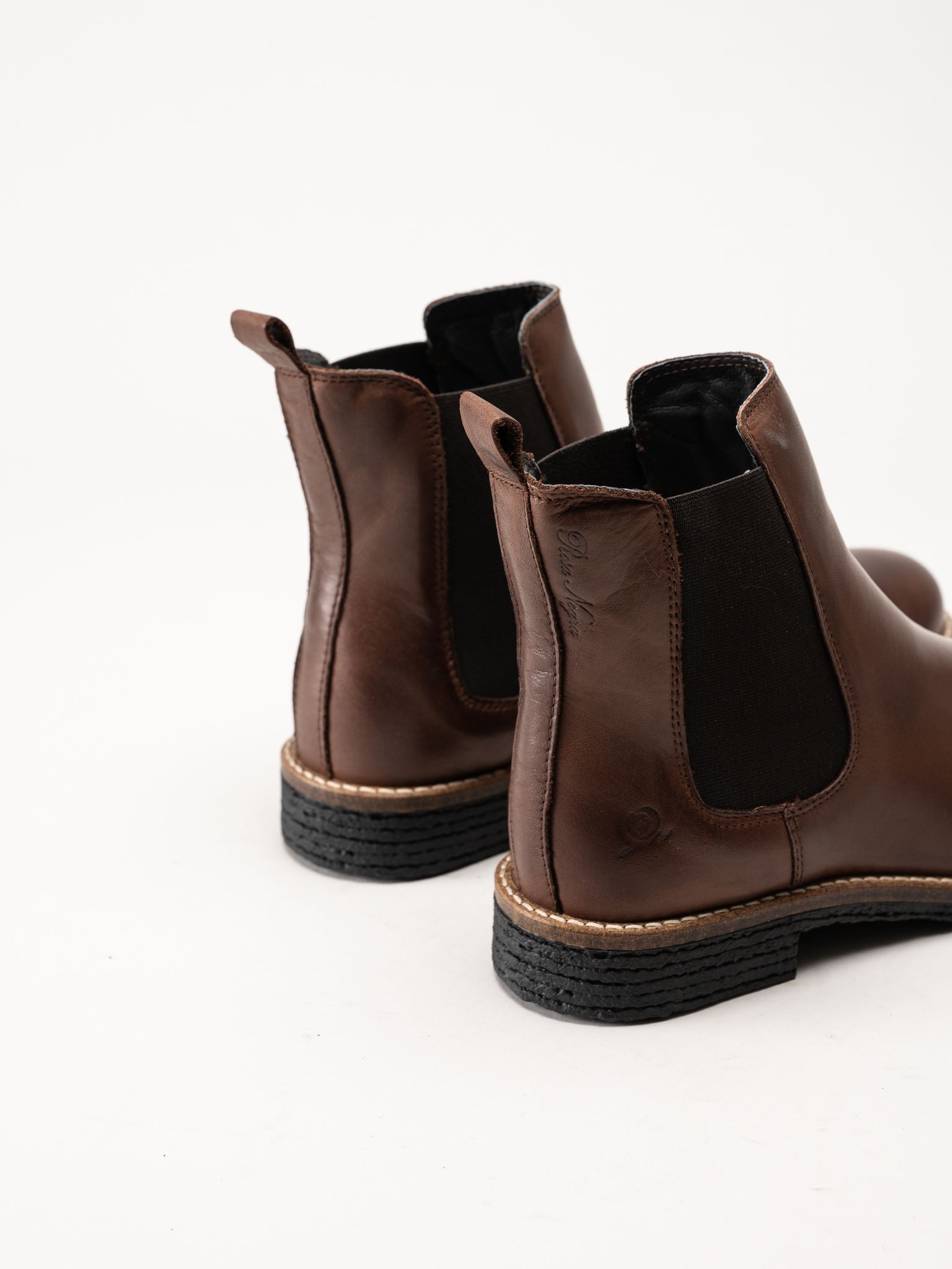 Rosa Negra - Mörkbruna chelsea boots