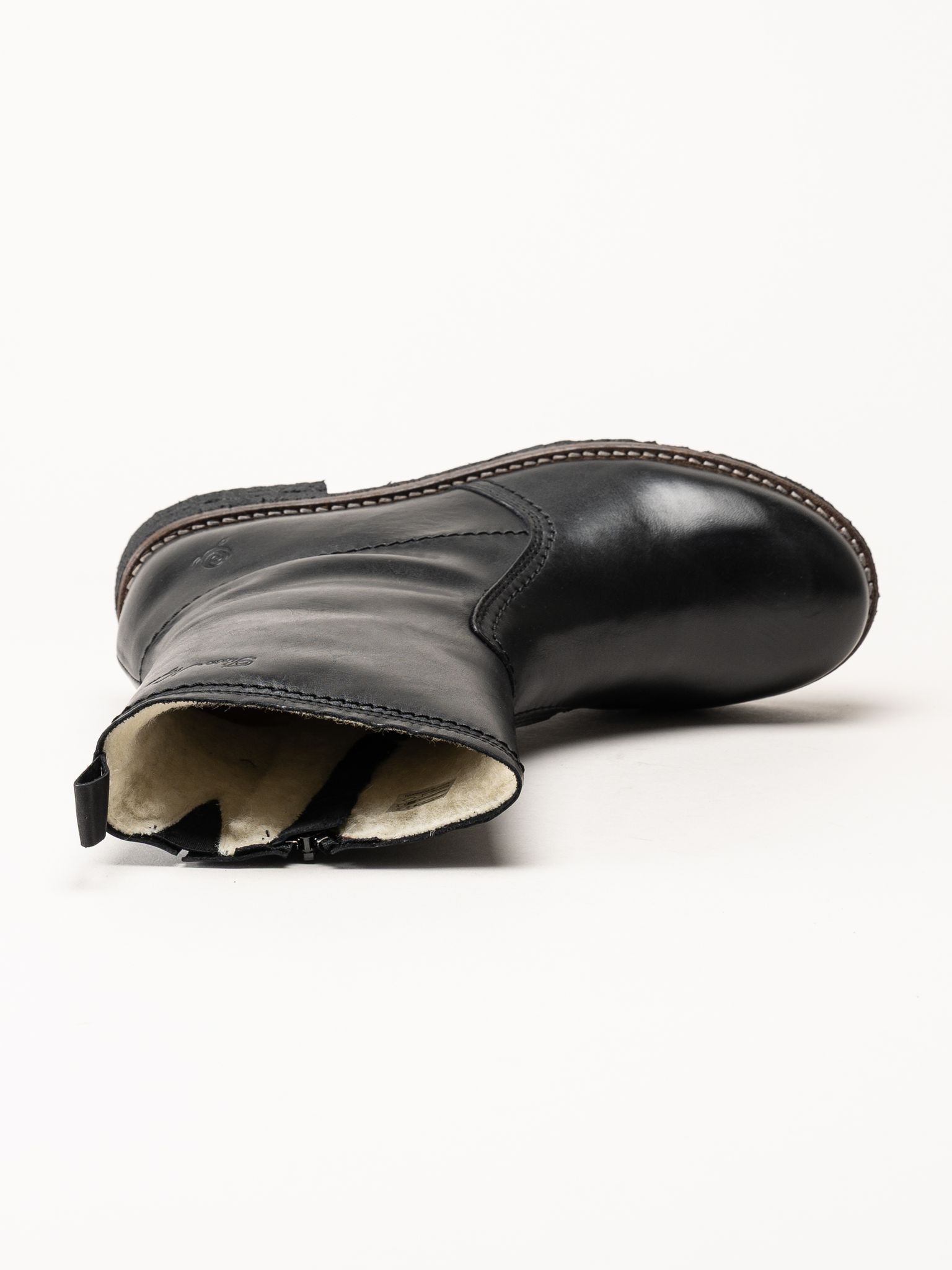 Rosa Negra - Svarta fodrade skinnboots