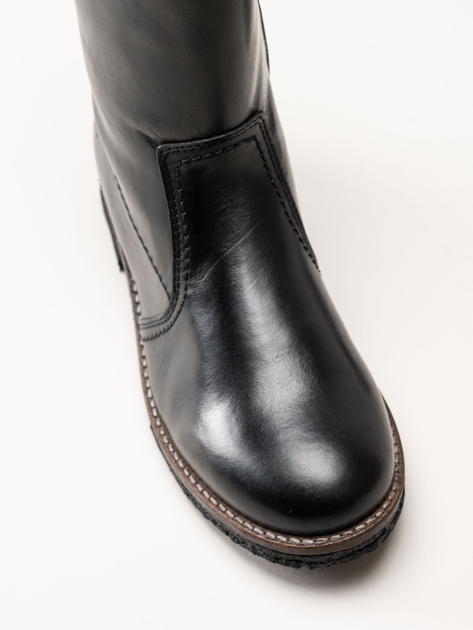 Rosa Negra - Svarta fodrade skinnboots