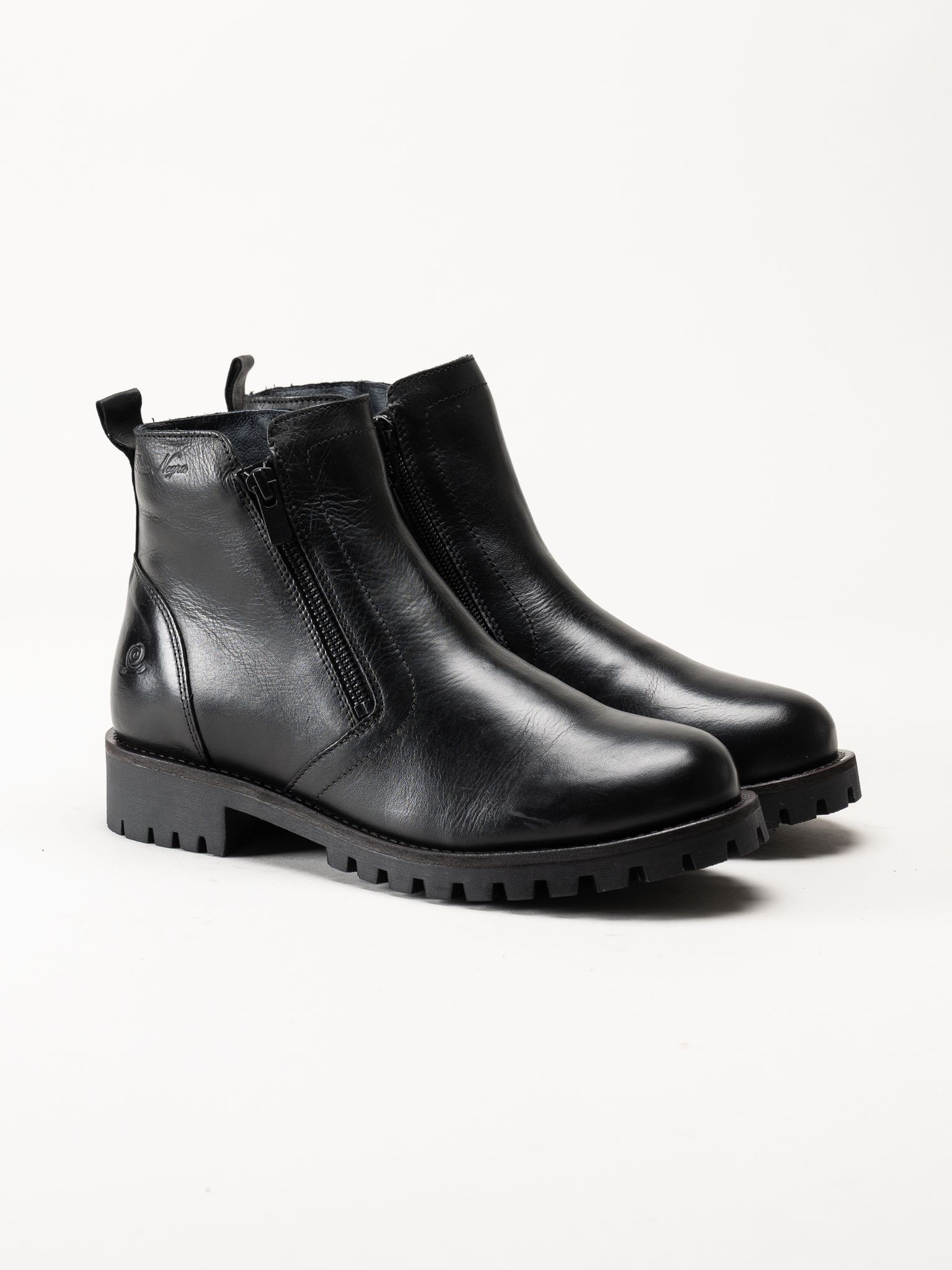 Rosa Negra - Svarta fodrade boots