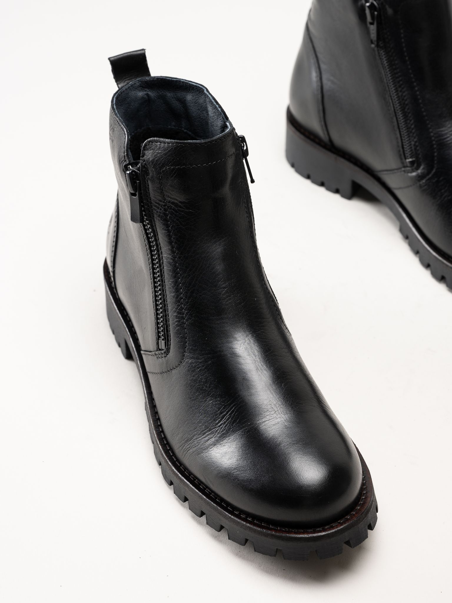 Rosa Negra - Svarta fodrade boots