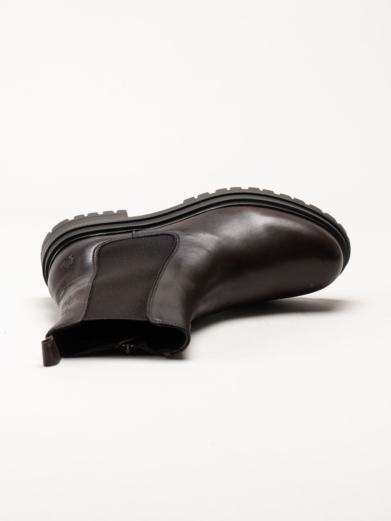 Rosa Negra - Mörkbruna skinnboots