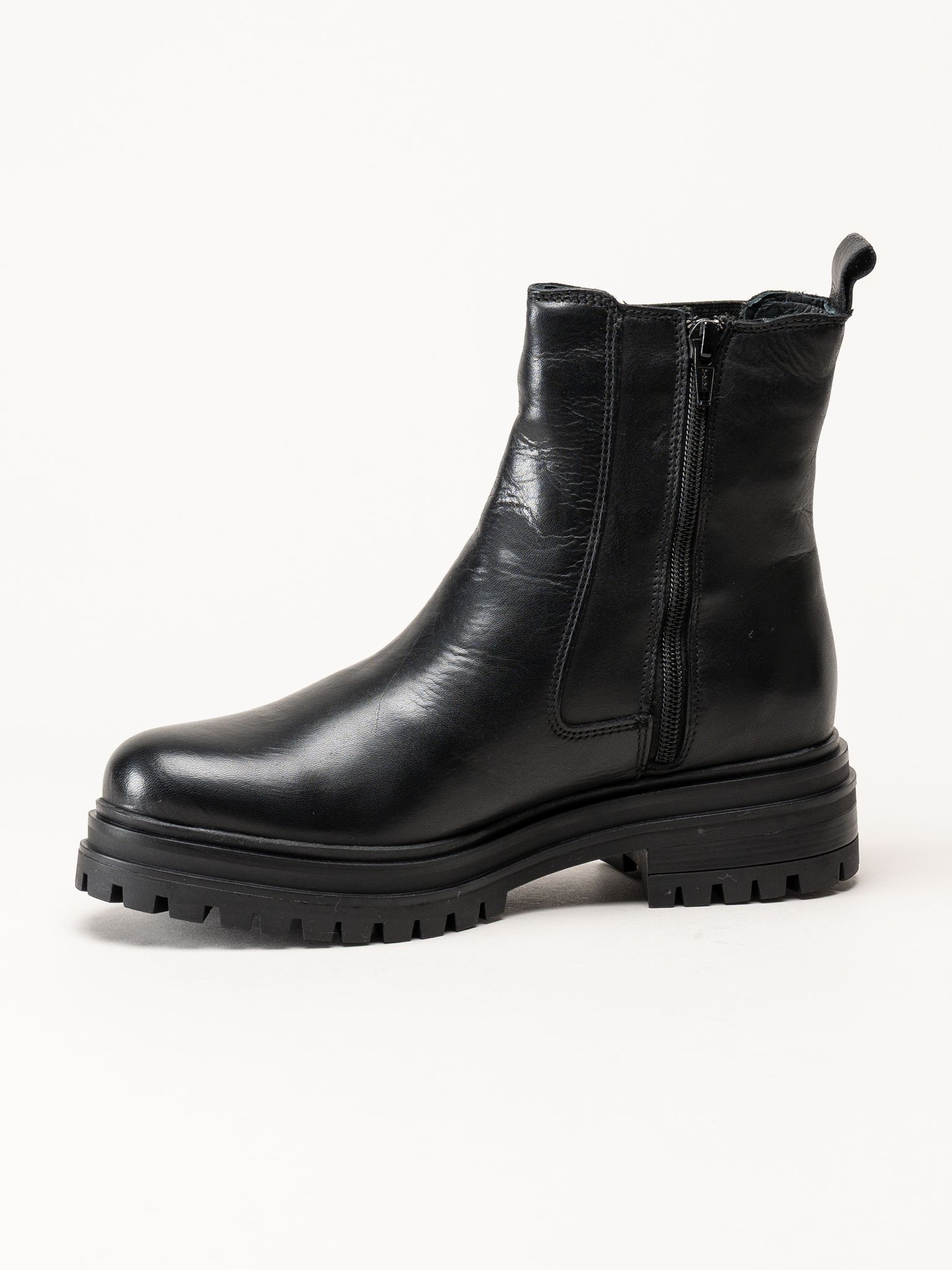 Rosa Negra - Svarta fodrade boots