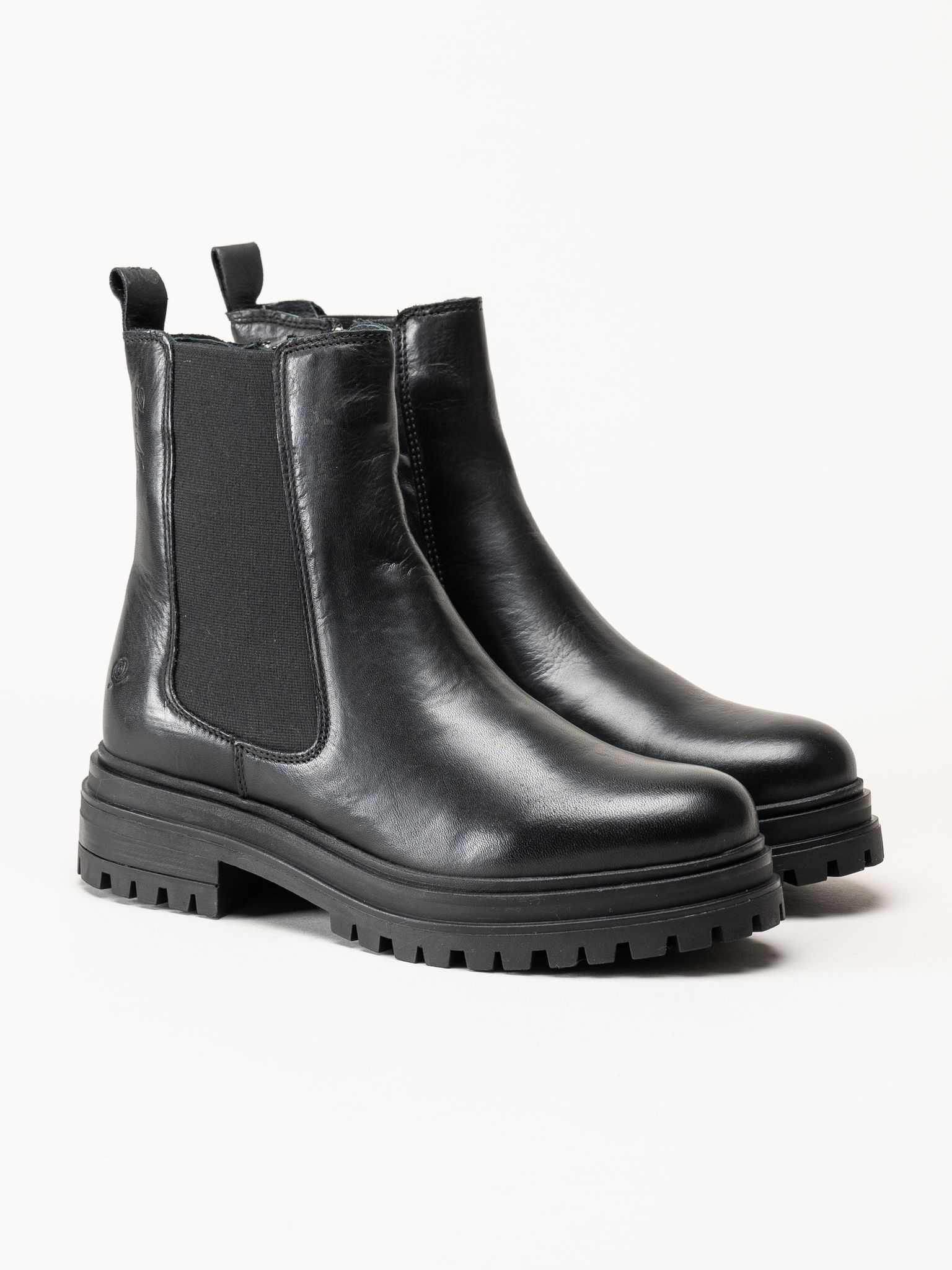 Rosa Negra - Svarta fodrade boots