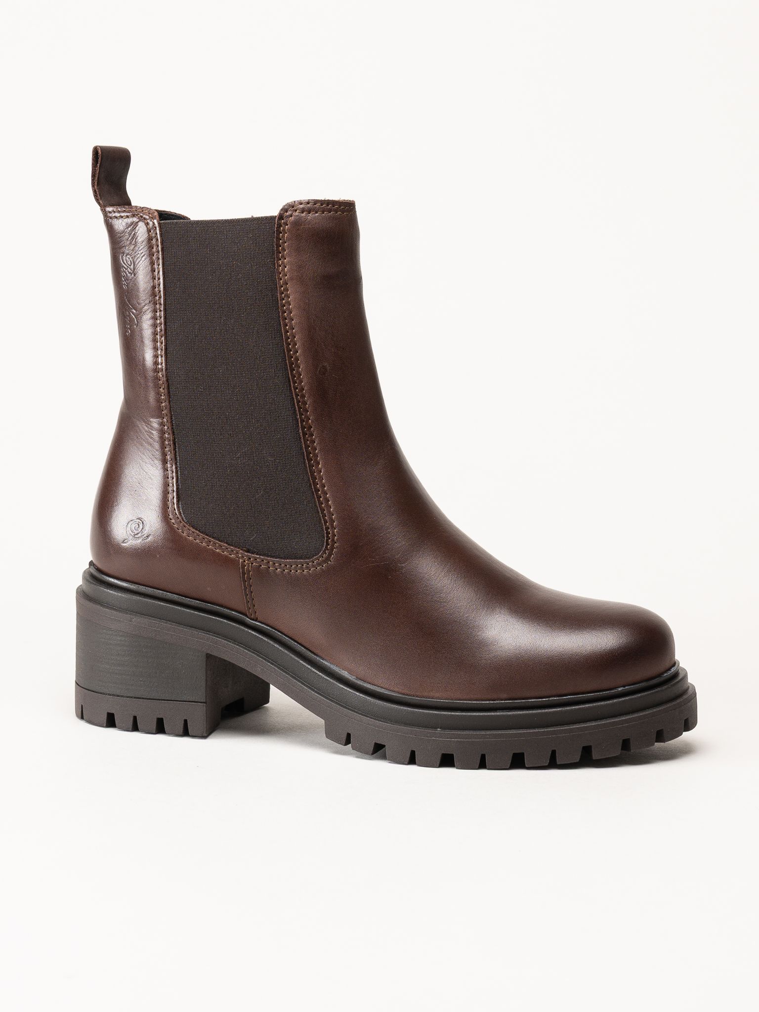 Rosa Negra - Mörkbruna chelsea boots