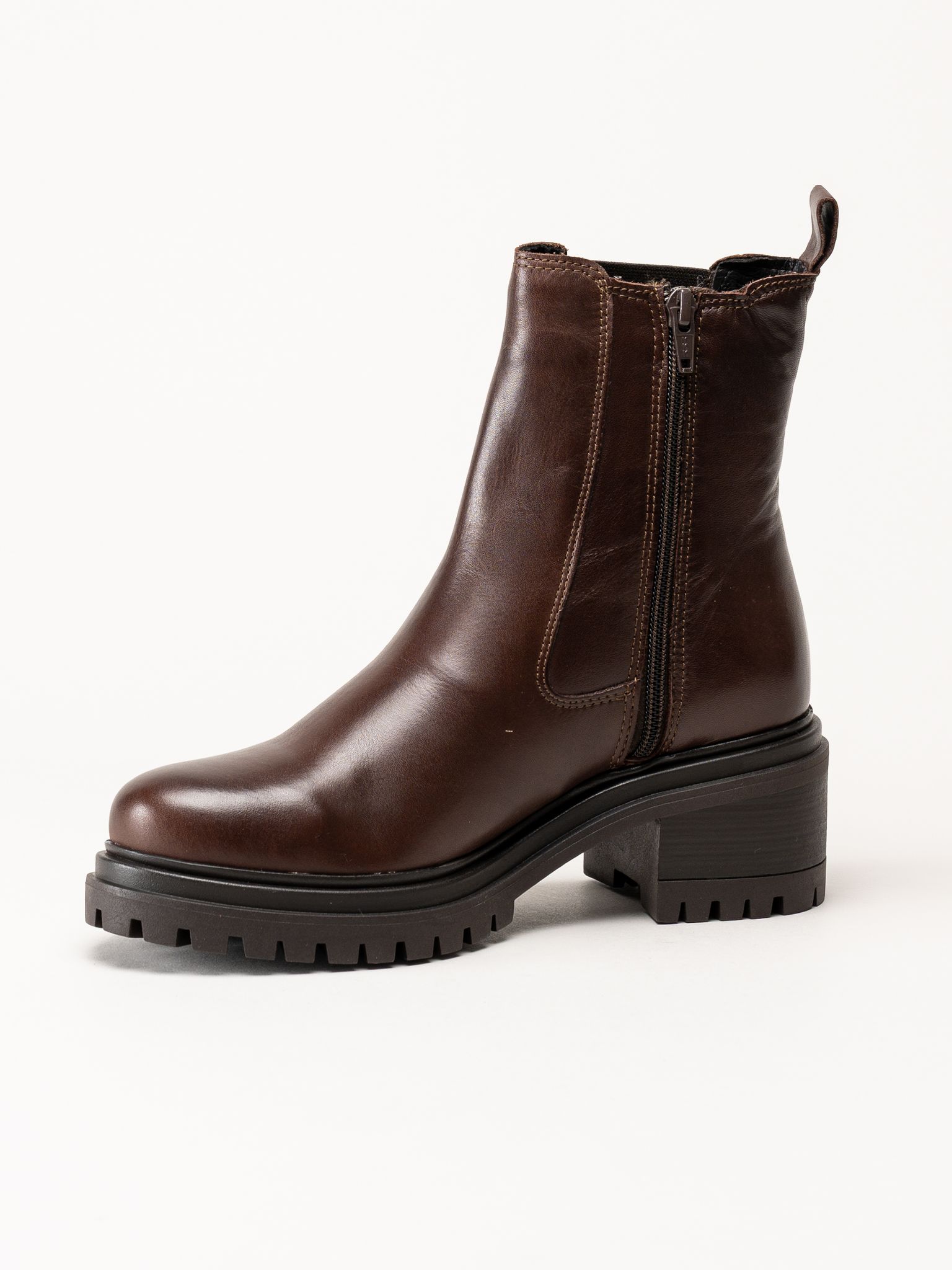 Rosa Negra - Mörkbruna chelsea boots