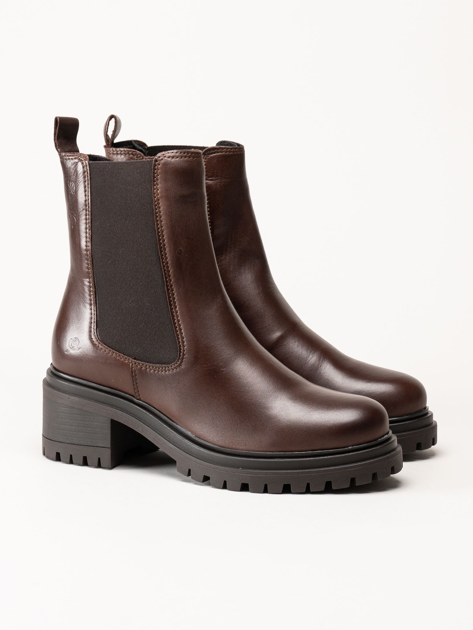 Rosa Negra - Mörkbruna chelsea boots