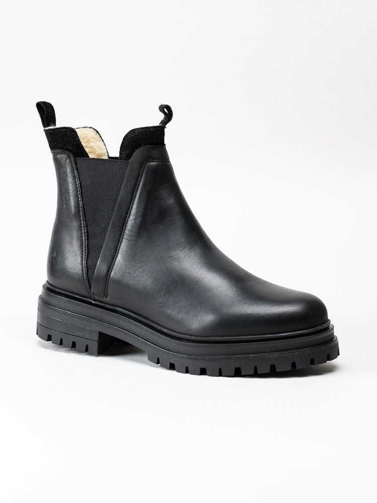 Rosa Negra - Svarta fodrade chelsea boots