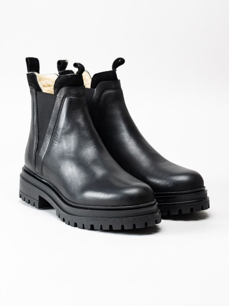 Rosa Negra - Svarta fodrade chelsea boots